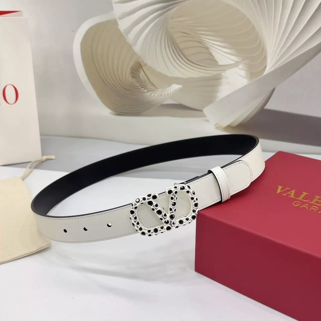Comfortable 6739 Valentino AAA Quality Belts In 3.0cm For Women
