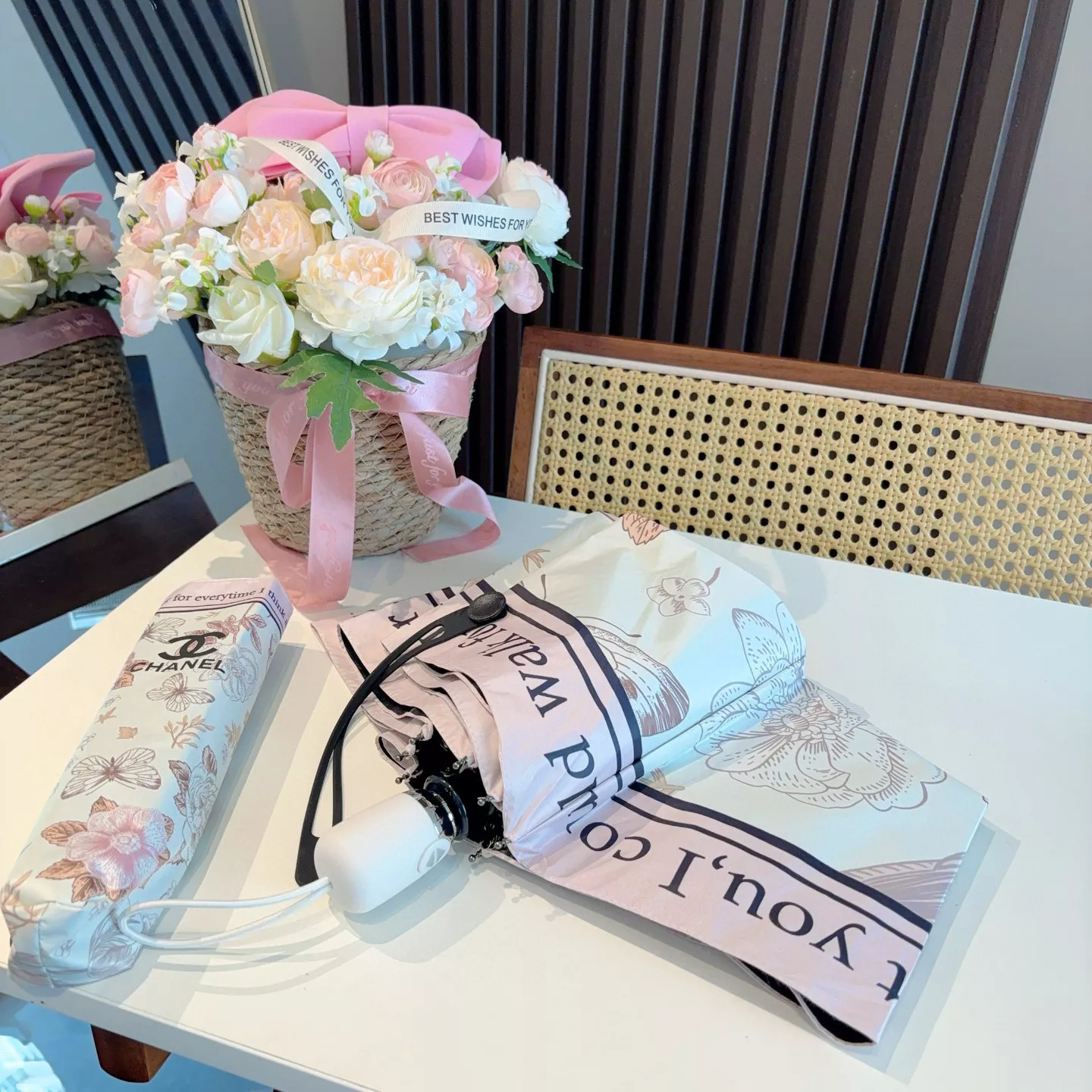 Comfortable 6839 Chanel Umbrellas