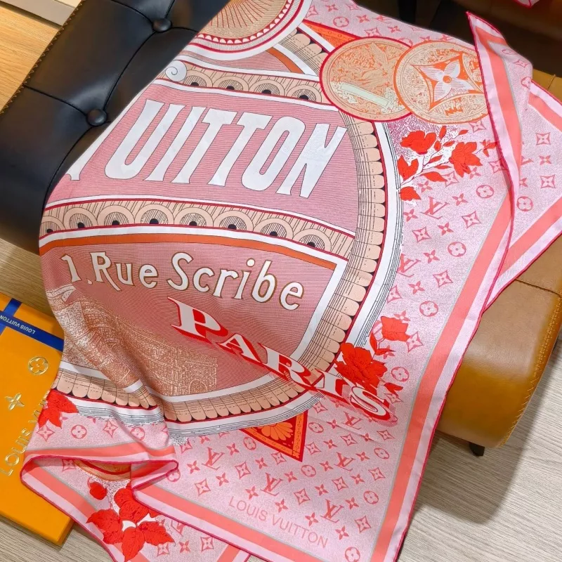 Comfortable 6889 Louis Vuitton Silk Squares
