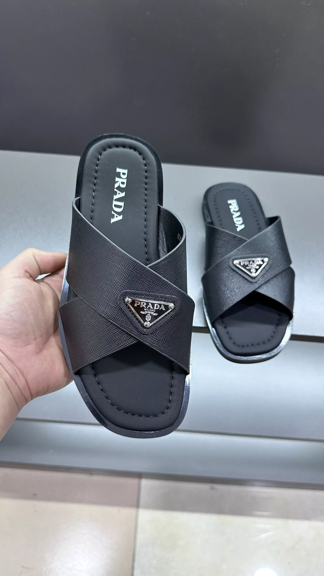 Comfortable 699 Prada Slippers For Men