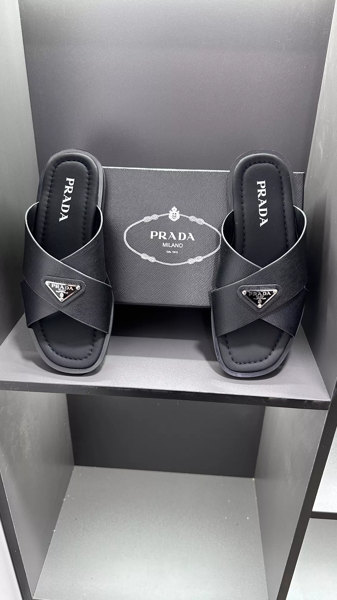 Comfortable 699 Prada Slippers For Men