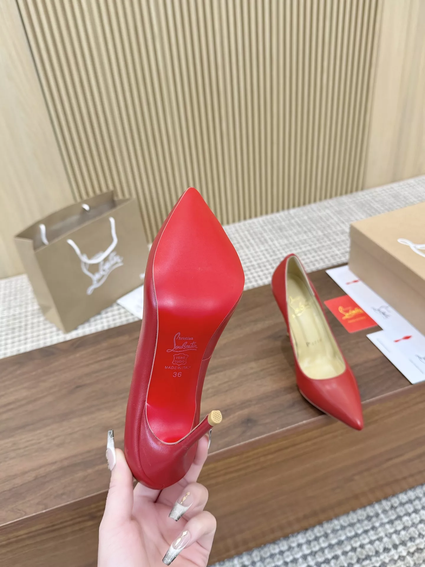 Comfortable 6993 Christian Louboutin High-heeled shoes For Women