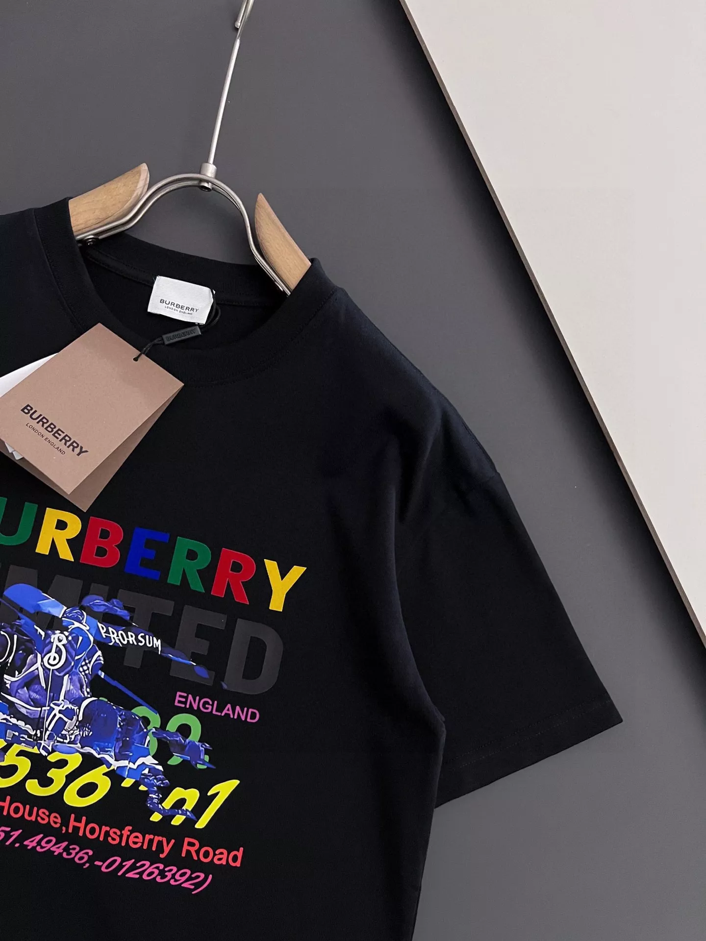 Comfortable 7001 Burberry T-Shirts Short Sleeved For Men