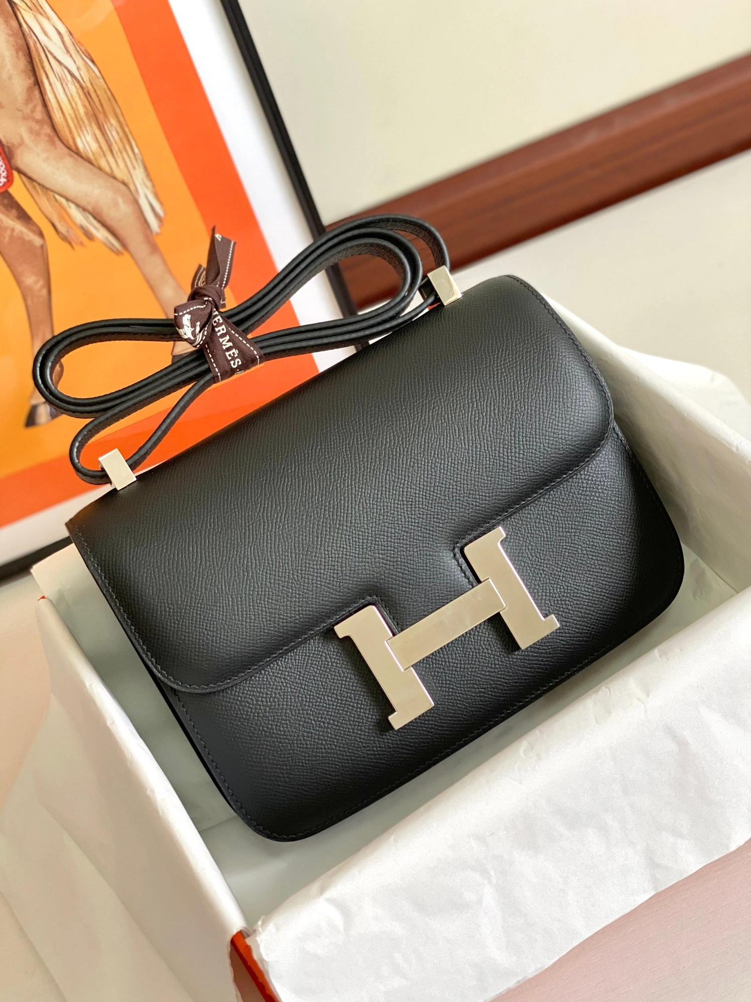 Comfortable 7030 Hermes AAA Quality Messenger Bags For Women