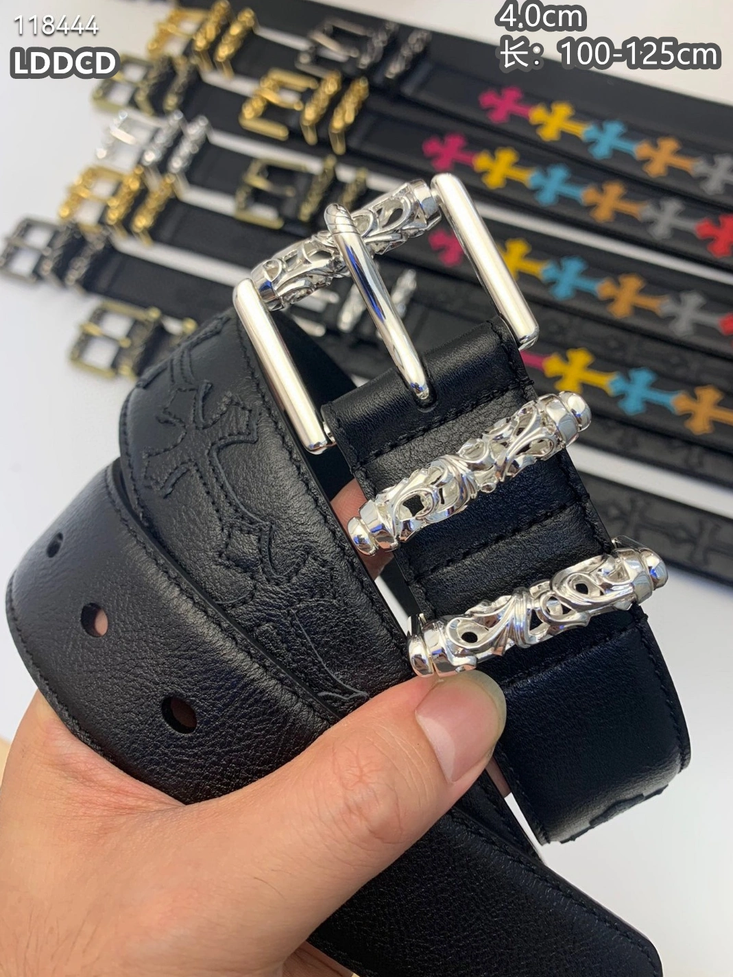 Comfortable 7058 Chrome Hearts AAA Quality Belts For Men