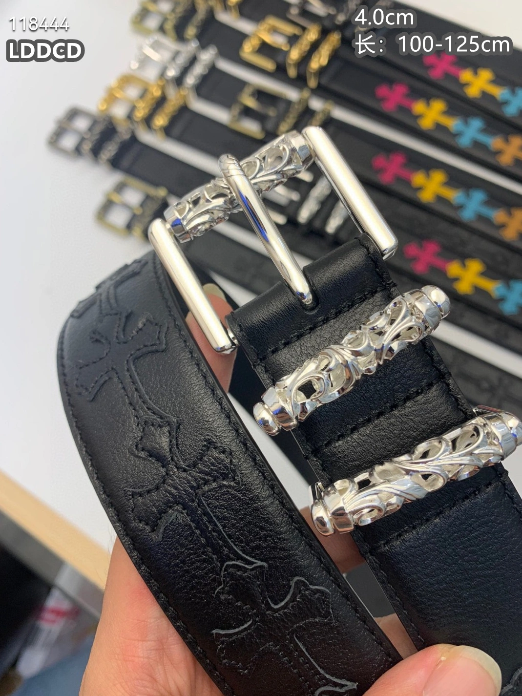 Comfortable 7058 Chrome Hearts AAA Quality Belts For Men
