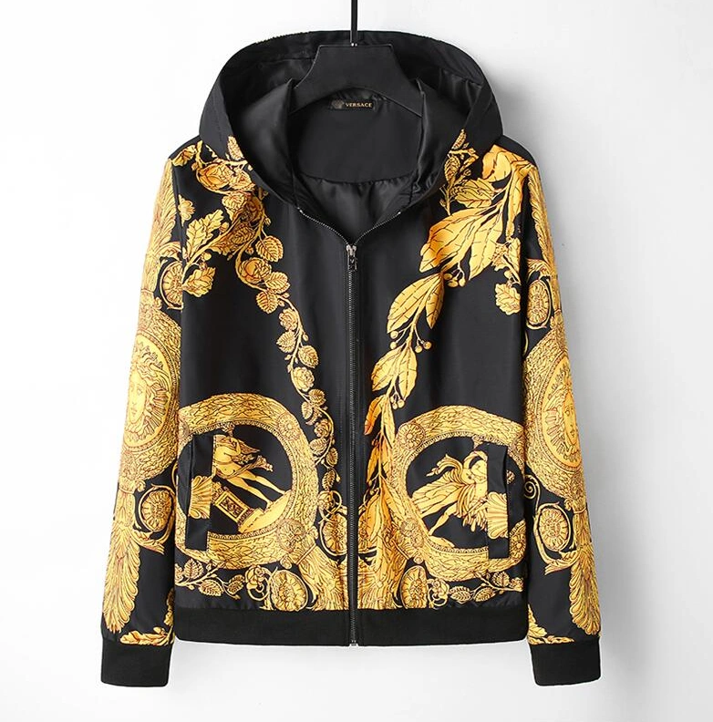 Comfortable 7093 Versace Jackets Long Sleeved For Men