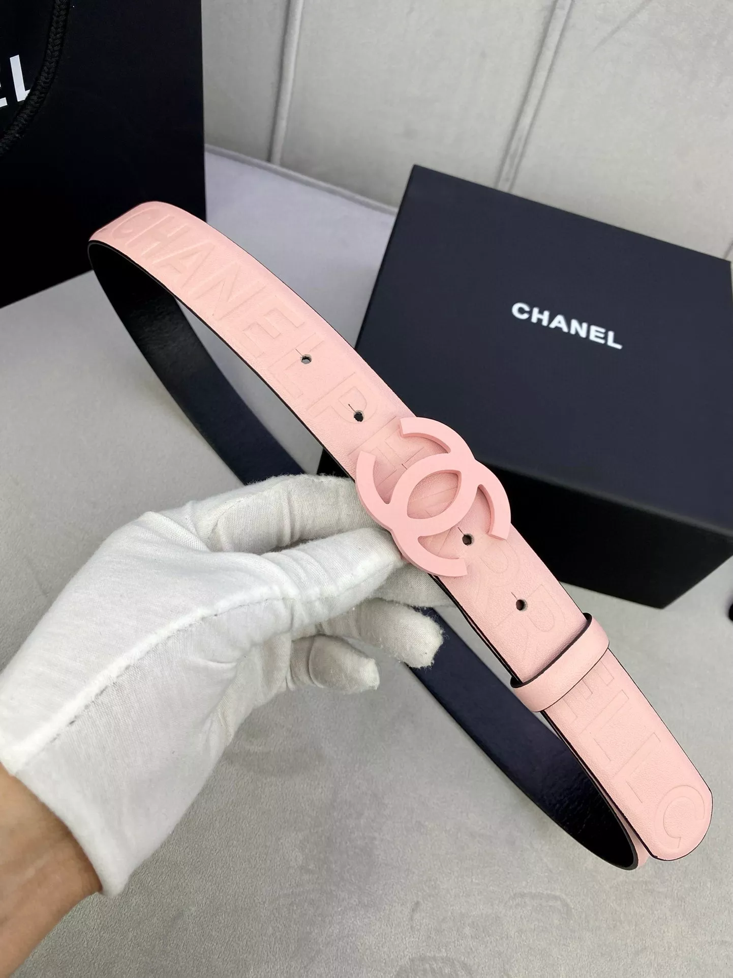 Comfortable 7140 Chanel AAA Quality Belts In 3.0cm For Women