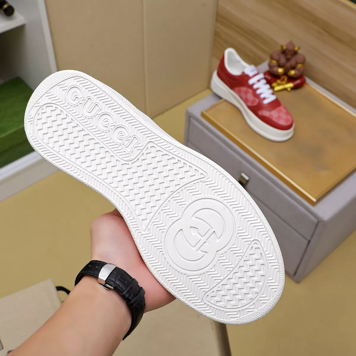 Comfortable 7225 Gucci Casual Shoes For Men
