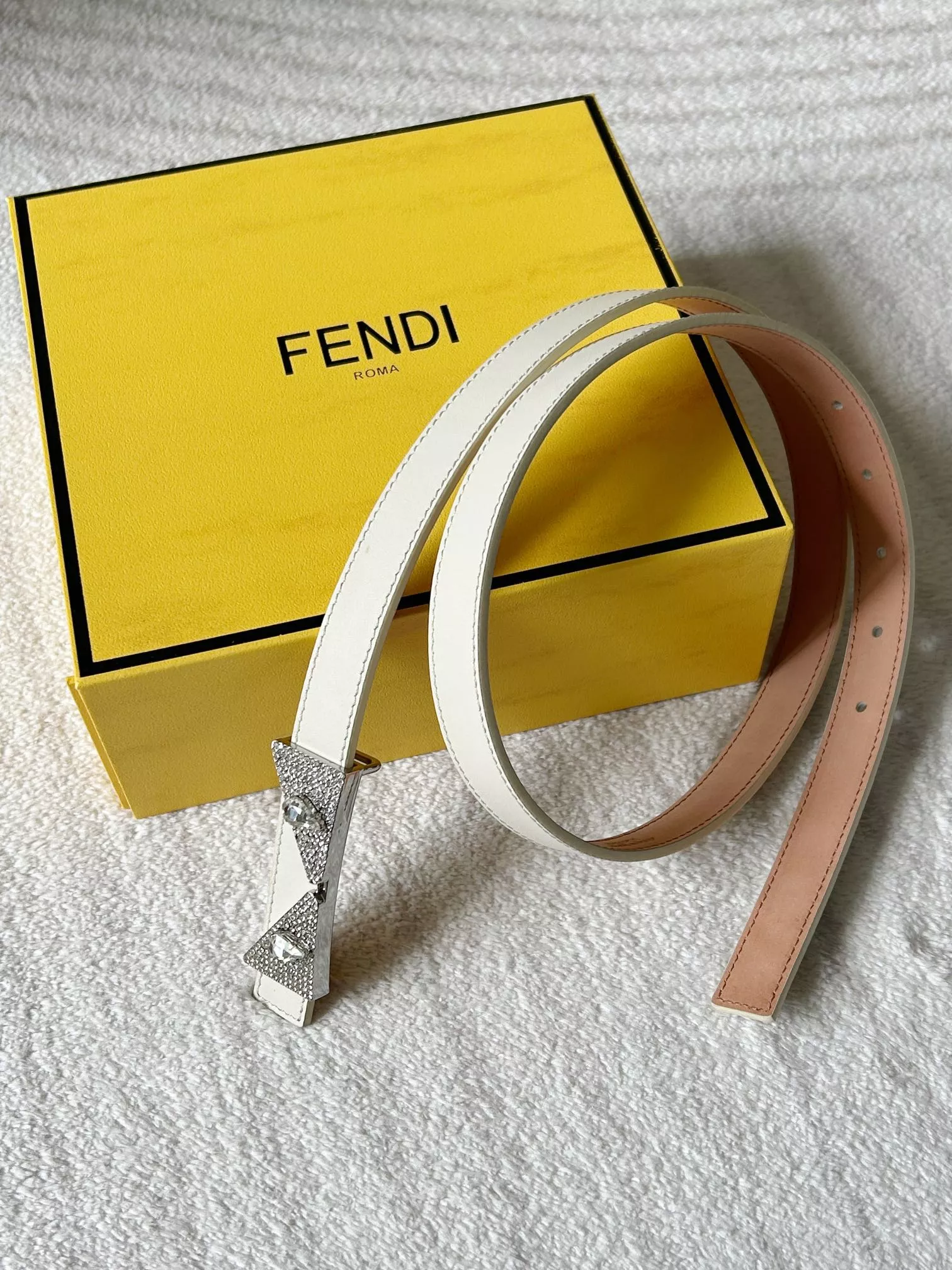 Comfortable 7249 Fendi AAA Quality Belts In 2.0cm For Women