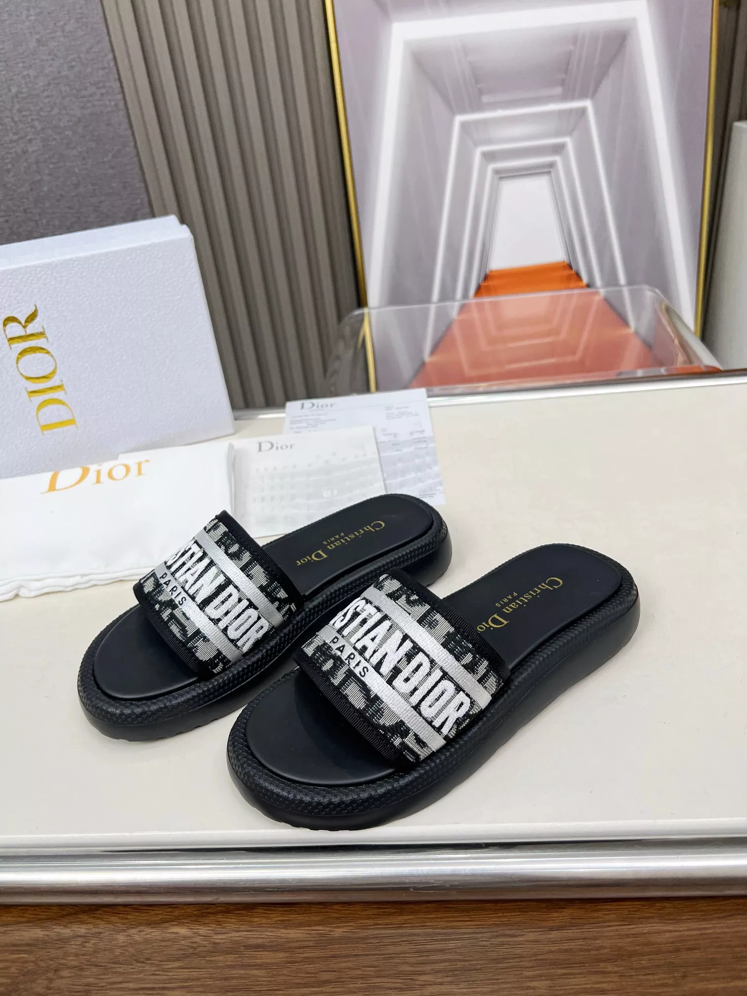 Comfortable 7269 Christian Dior Slippers For Women