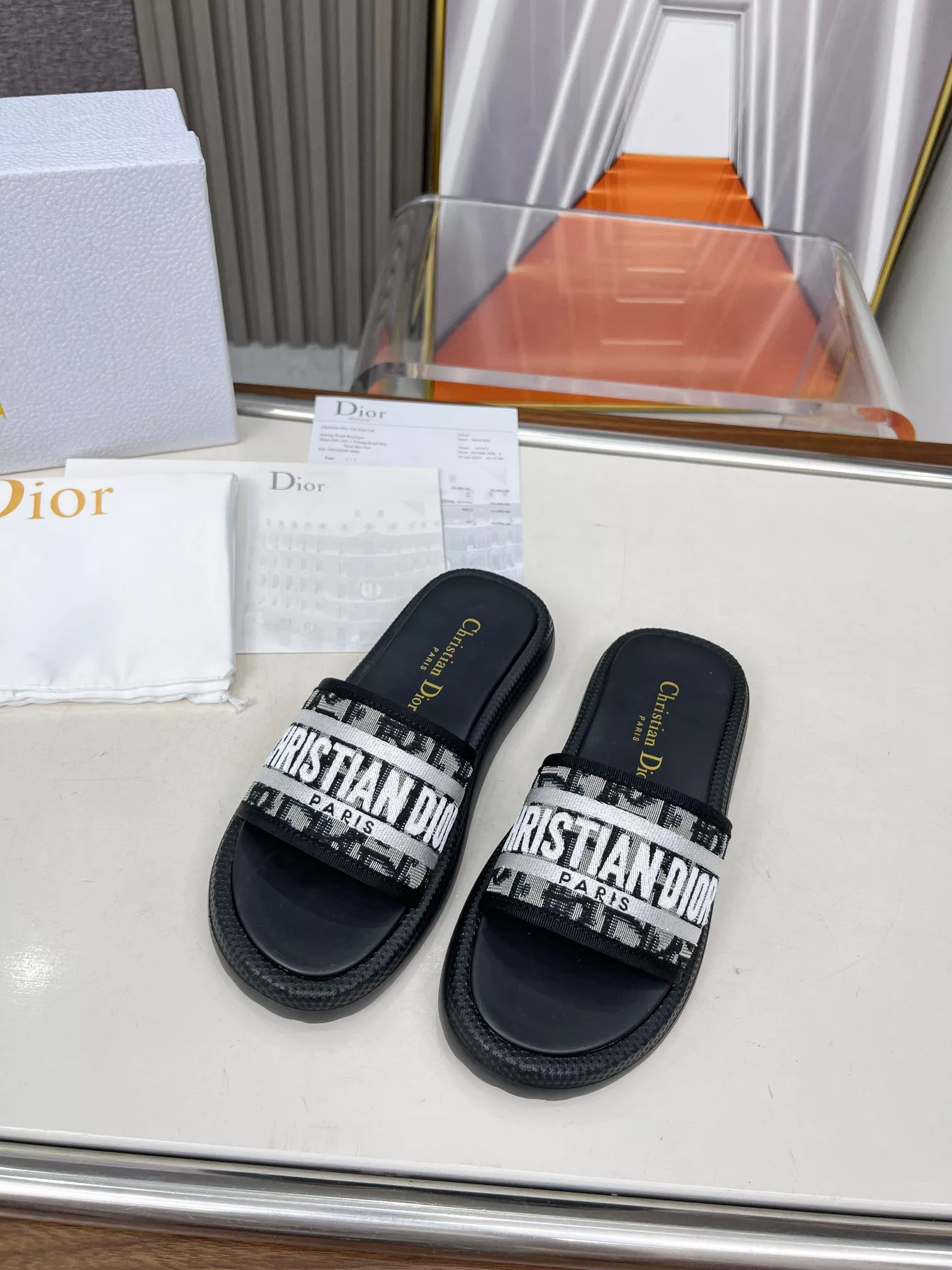 Comfortable 7269 Christian Dior Slippers For Women