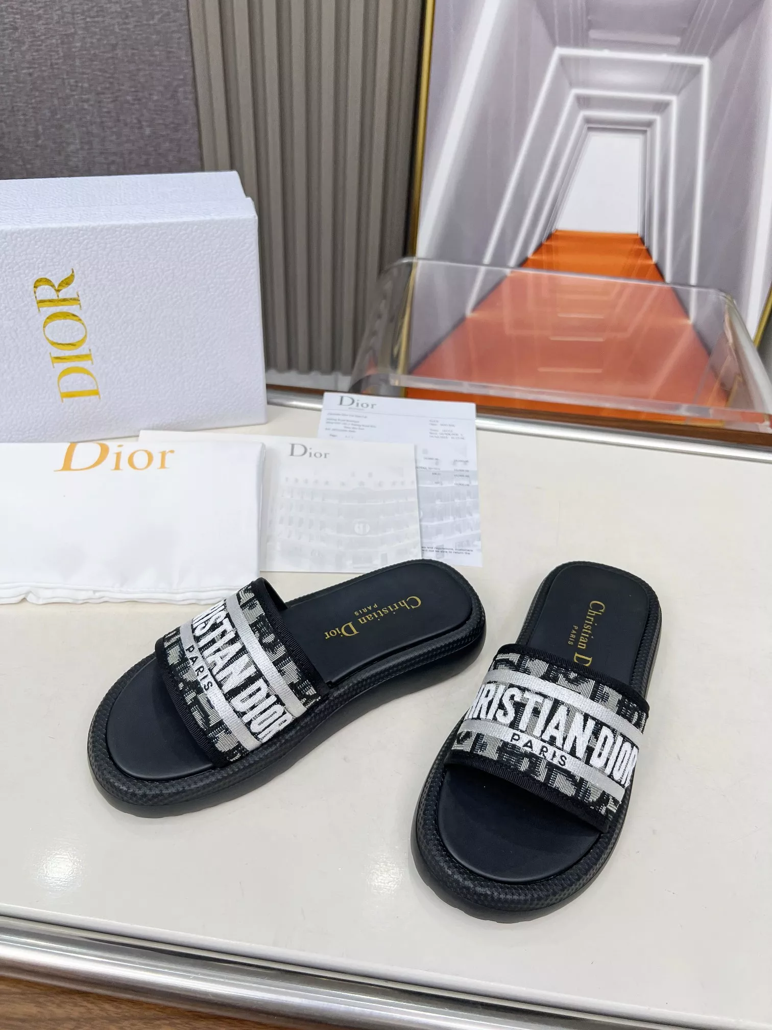 Comfortable 7269 Christian Dior Slippers For Women