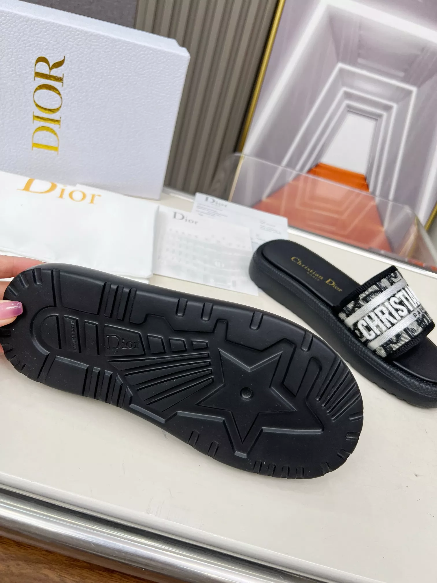 Comfortable 7269 Christian Dior Slippers For Women