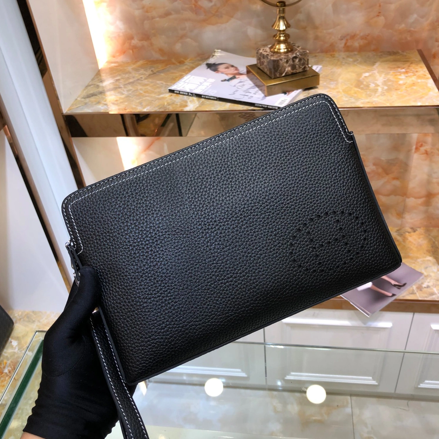 Comfortable 7272 Hermes AAA Man Wallets