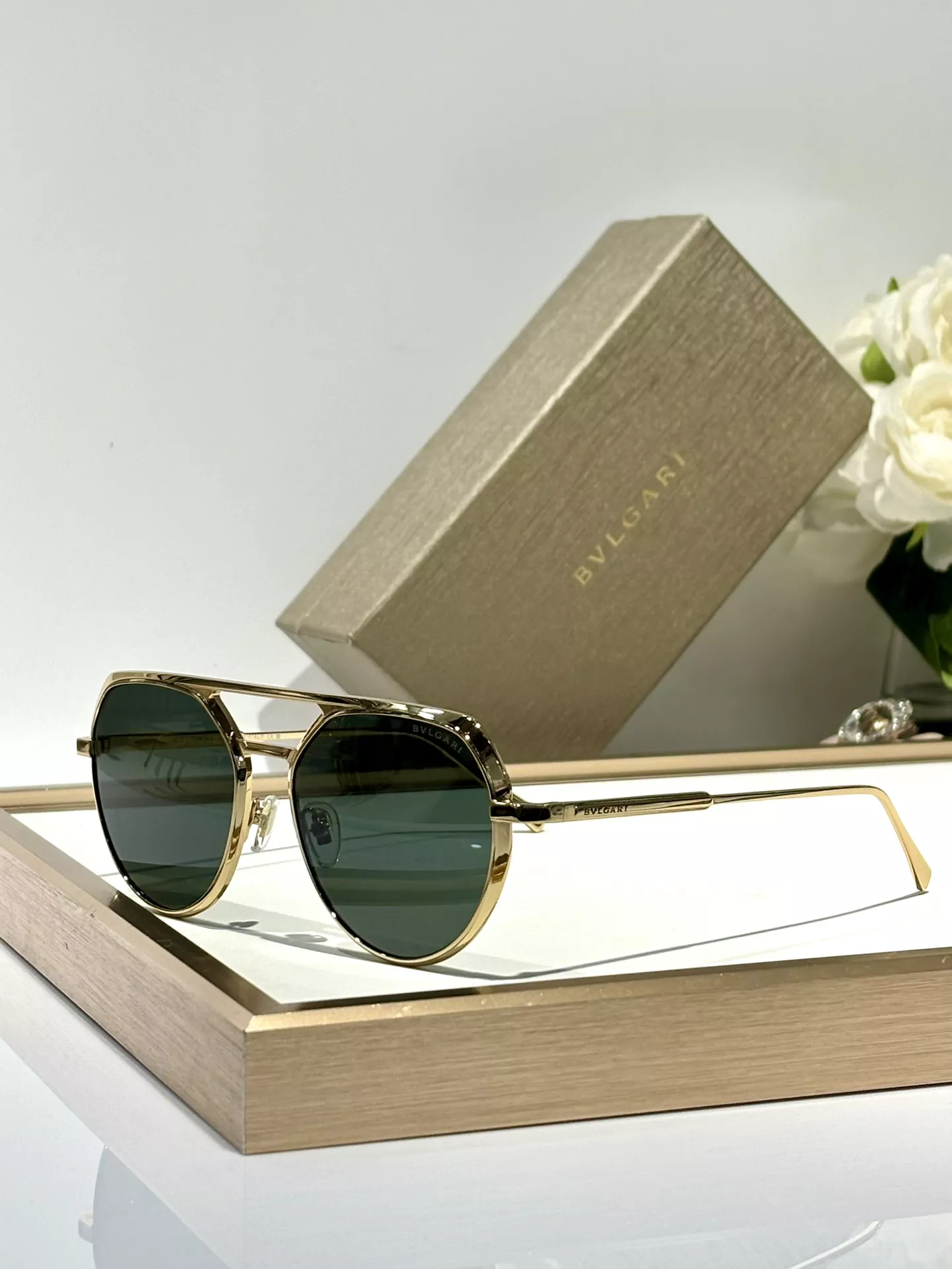 Comfortable 7332 Bvlgari AAA Quality Sunglasses