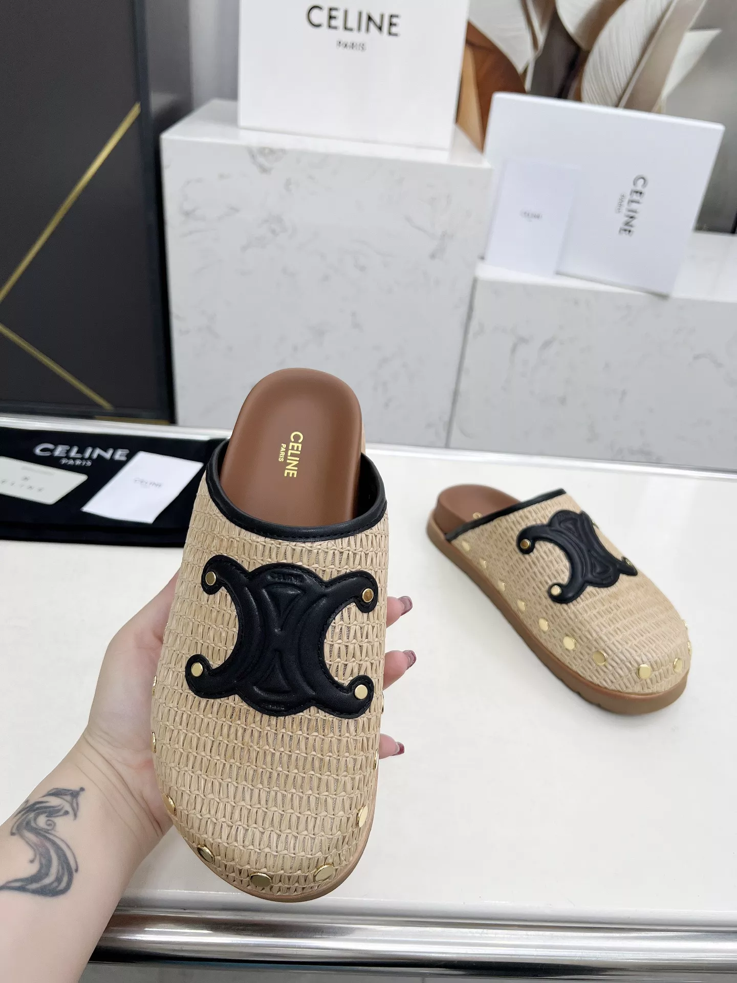 Comfortable 7357 Celine Slippers For Women