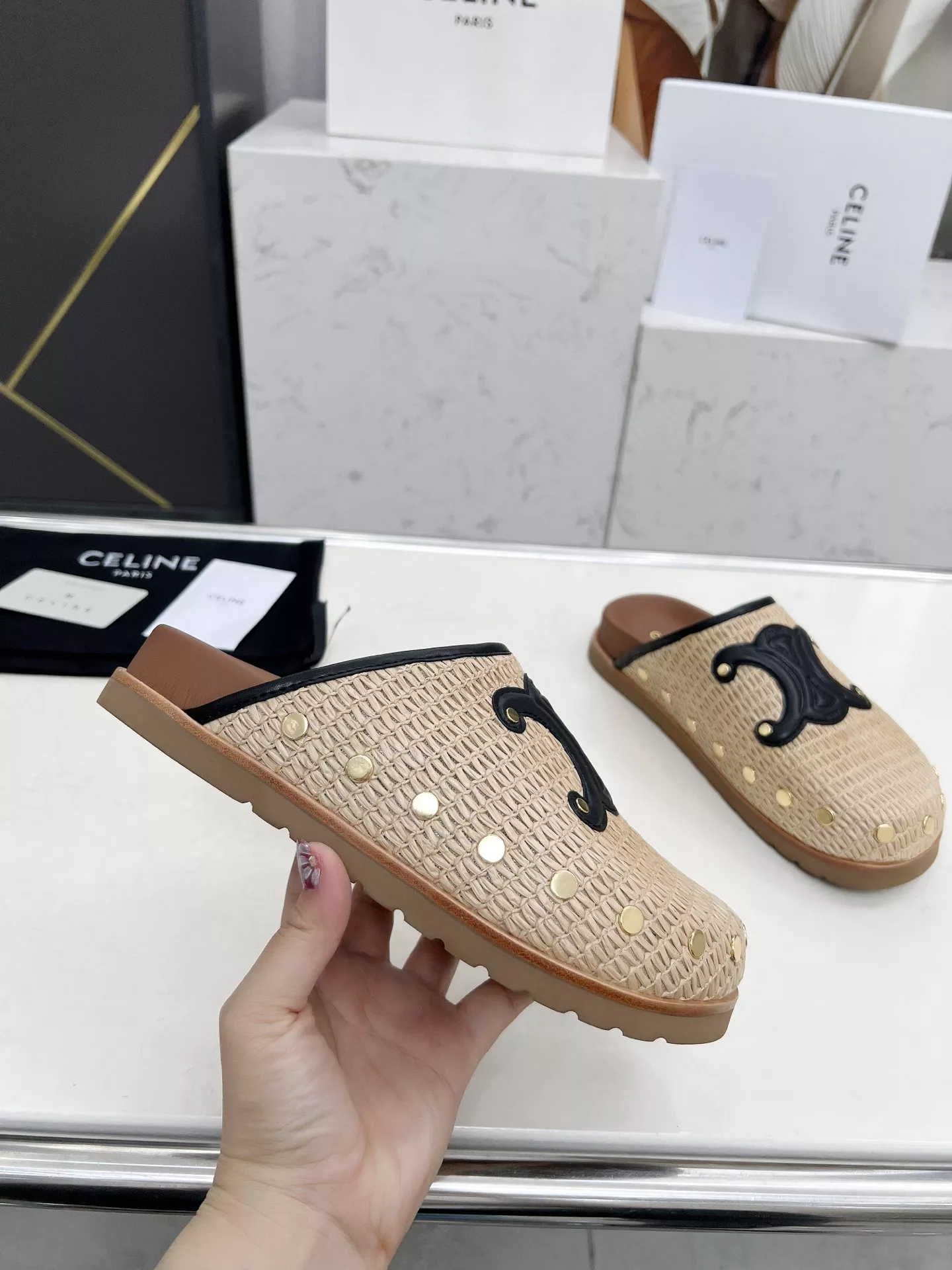 Comfortable 7357 Celine Slippers For Women
