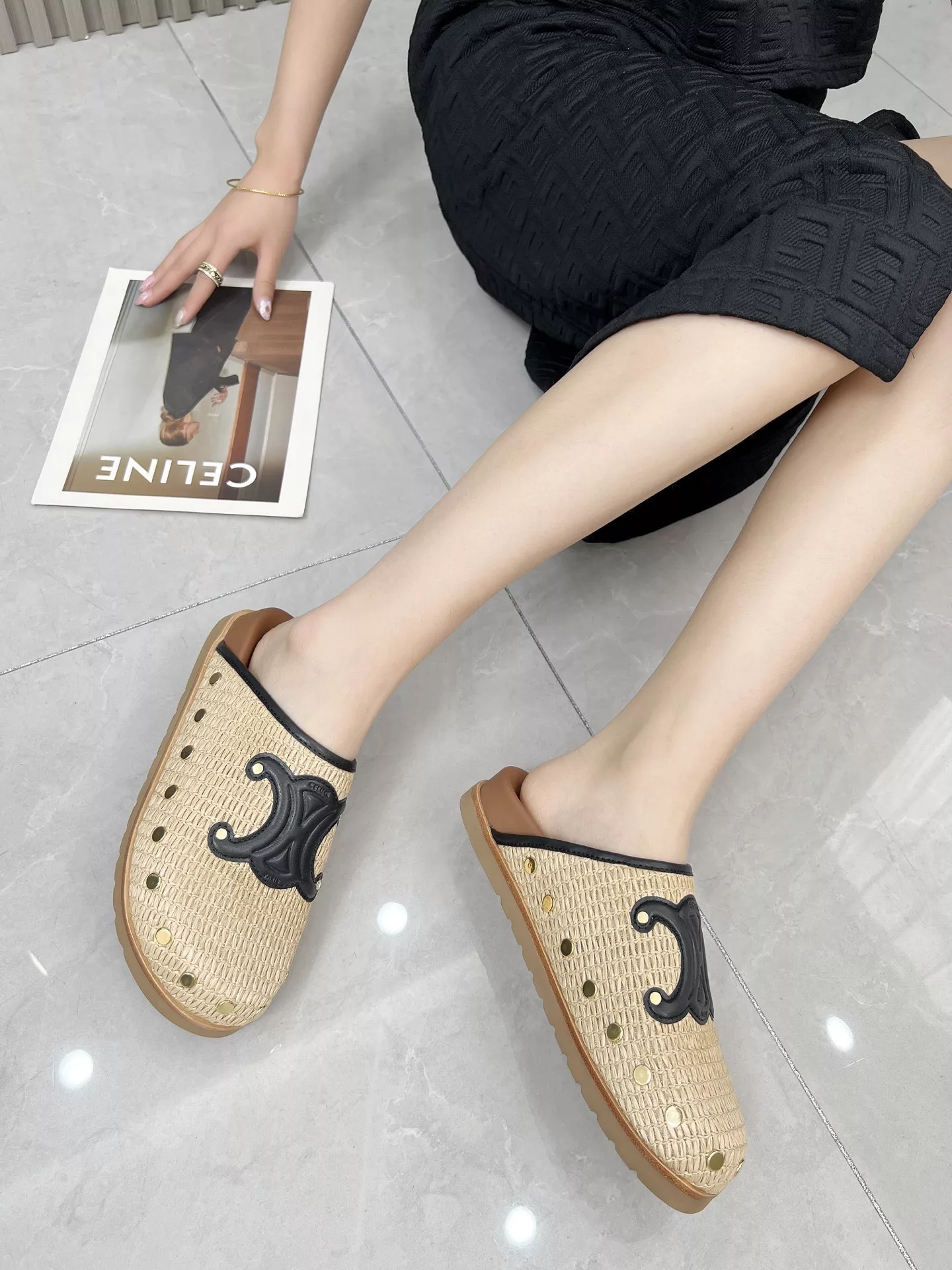 Comfortable 7357 Celine Slippers For Women