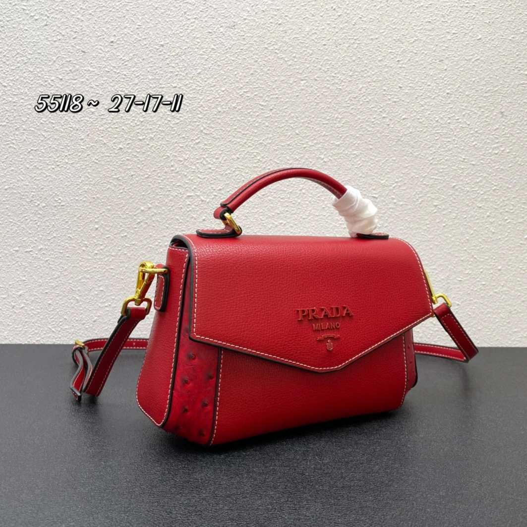 Comfortable 7371 Prada AAA Quality Messenger Bags For Women