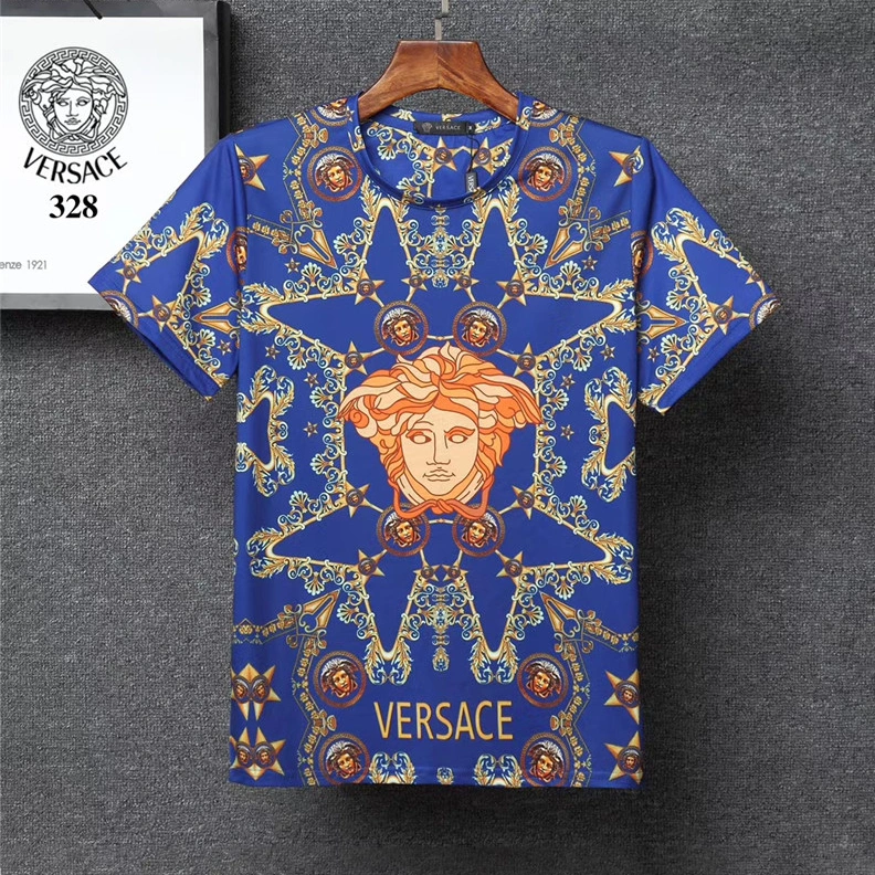 Comfortable 7413 Versace T-Shirts Short Sleeved For Men
