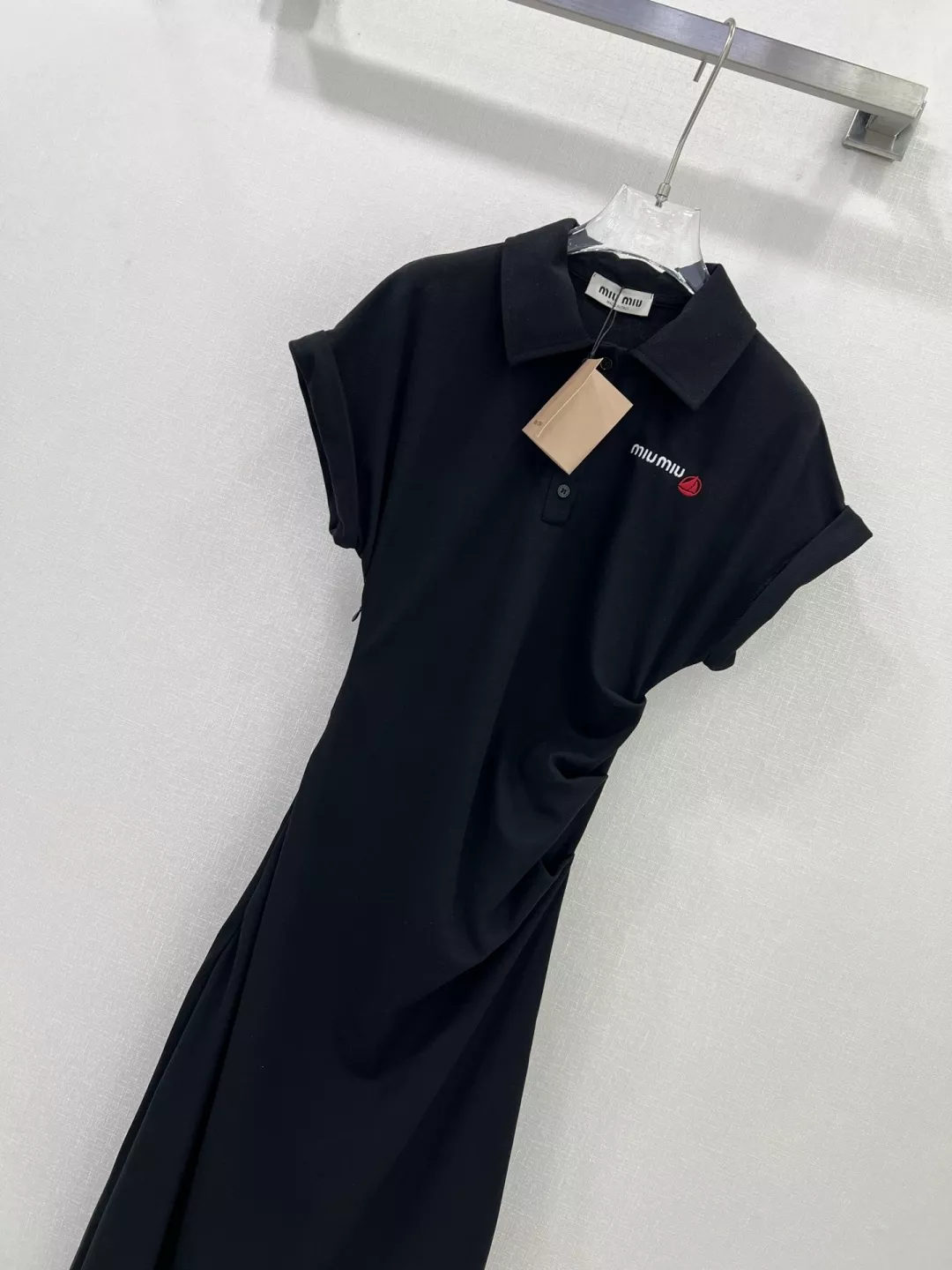 Comfortable 7445 MIU MIU Dresses Short Sleeved For Women