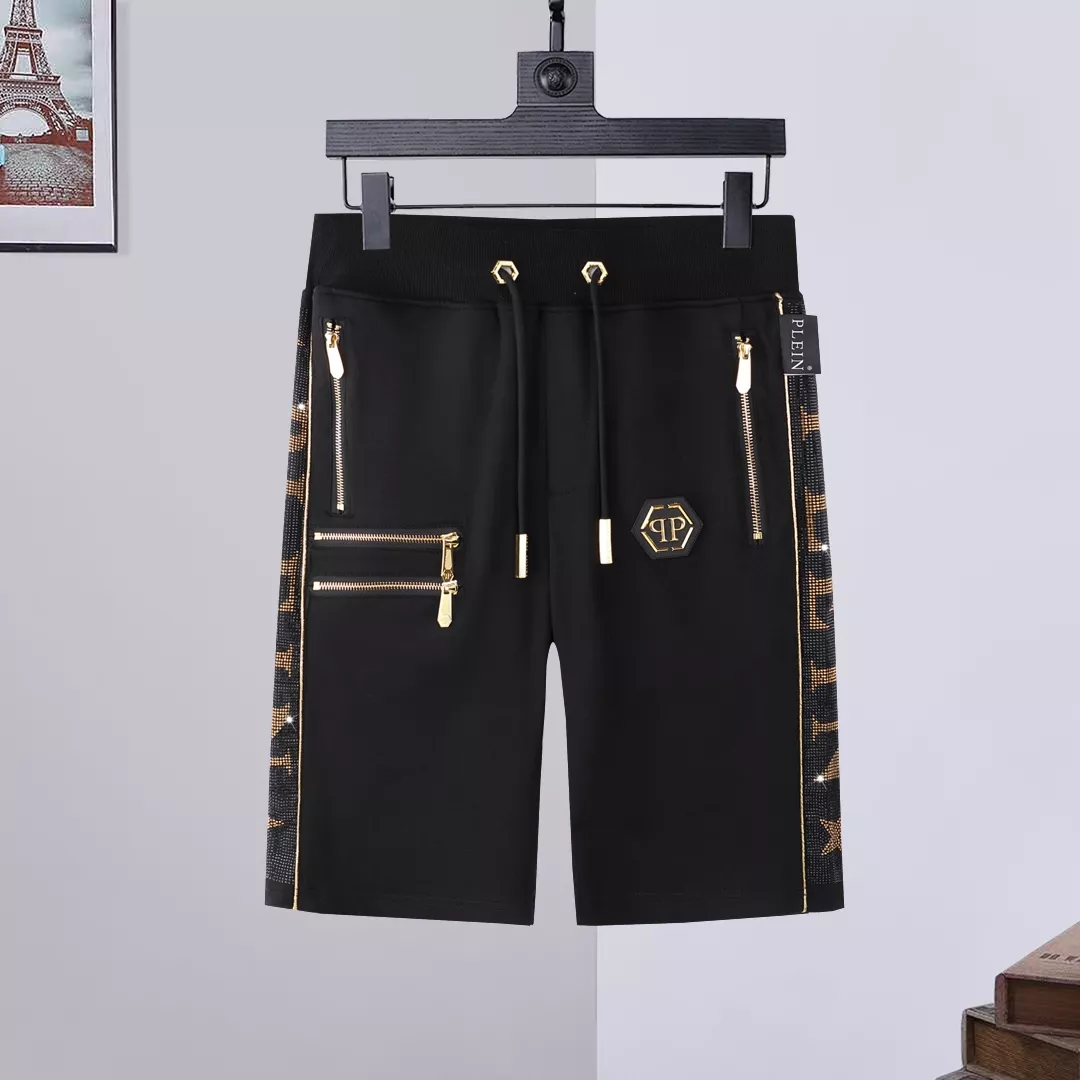 Comfortable 7527 Philipp Plein PP Tracksuits Short Sleeved For Men