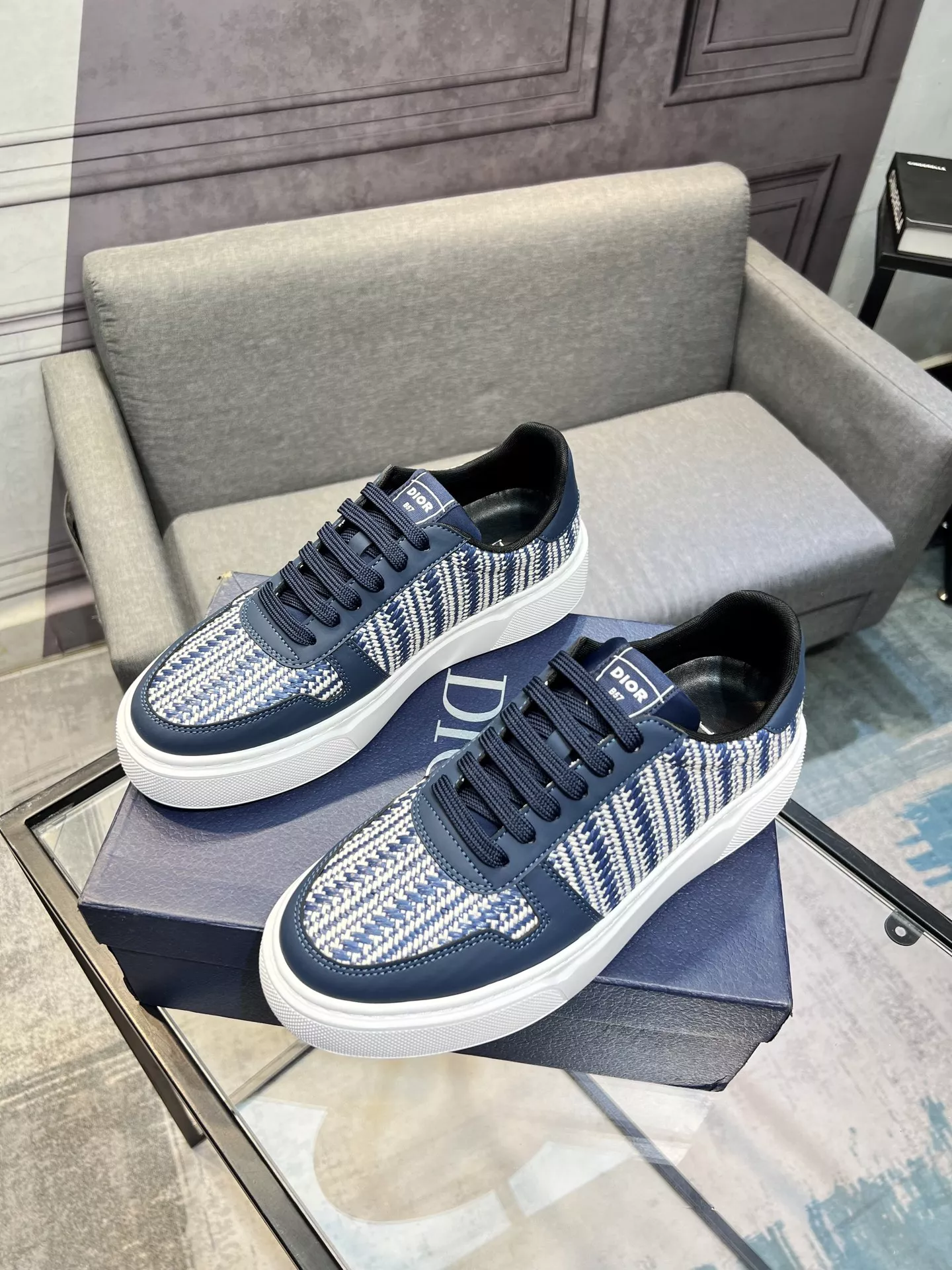 Comfortable 7550 Christian Dior Casual Shoes For Men