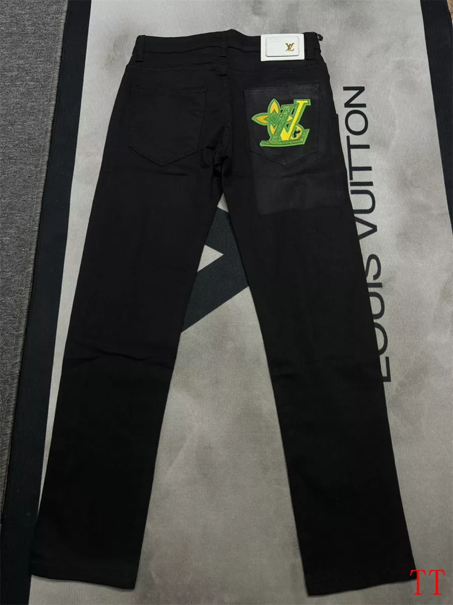 Comfortable 7609 Louis Vuitton LV Jeans For Men