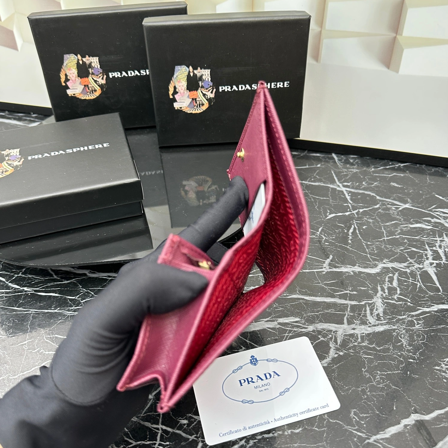 Comfortable 7636 Prada Wallets For Women