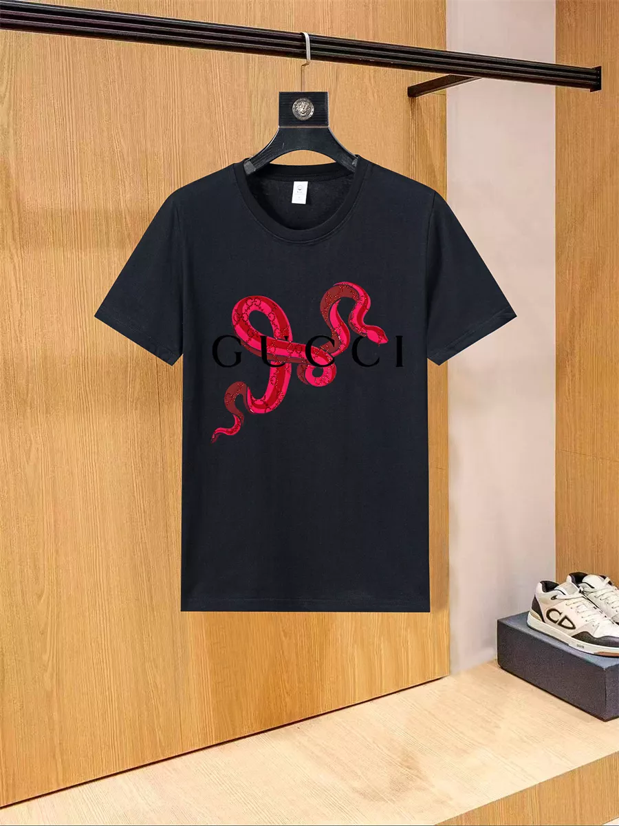 Comfortable 7743 Gucci T-Shirts Short Sleeved For Unisex