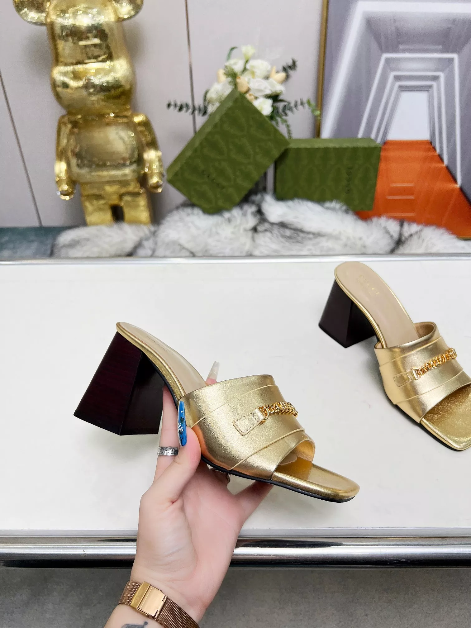 Comfortable 7744 Gucci Slippers For Women