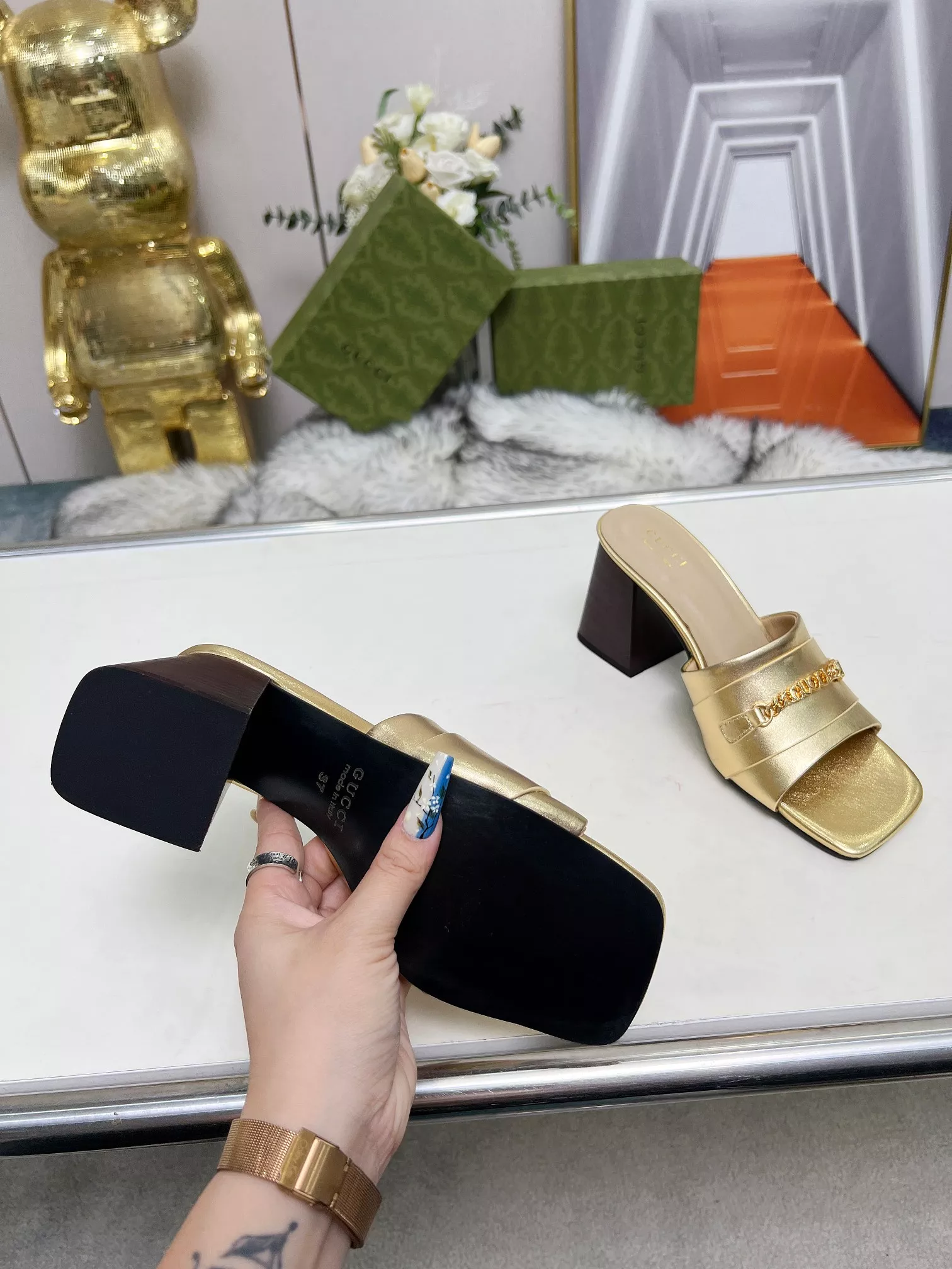 Comfortable 7744 Gucci Slippers For Women