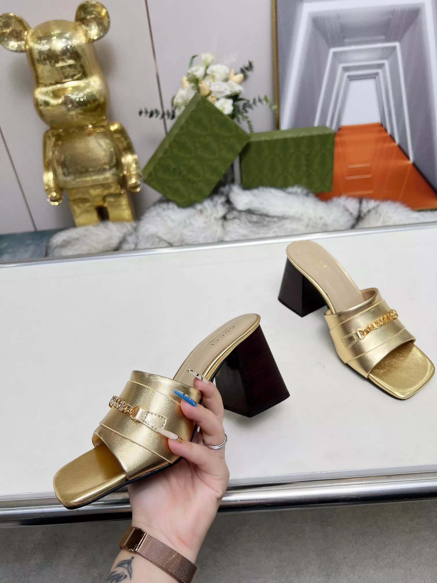Comfortable 7744 Gucci Slippers For Women