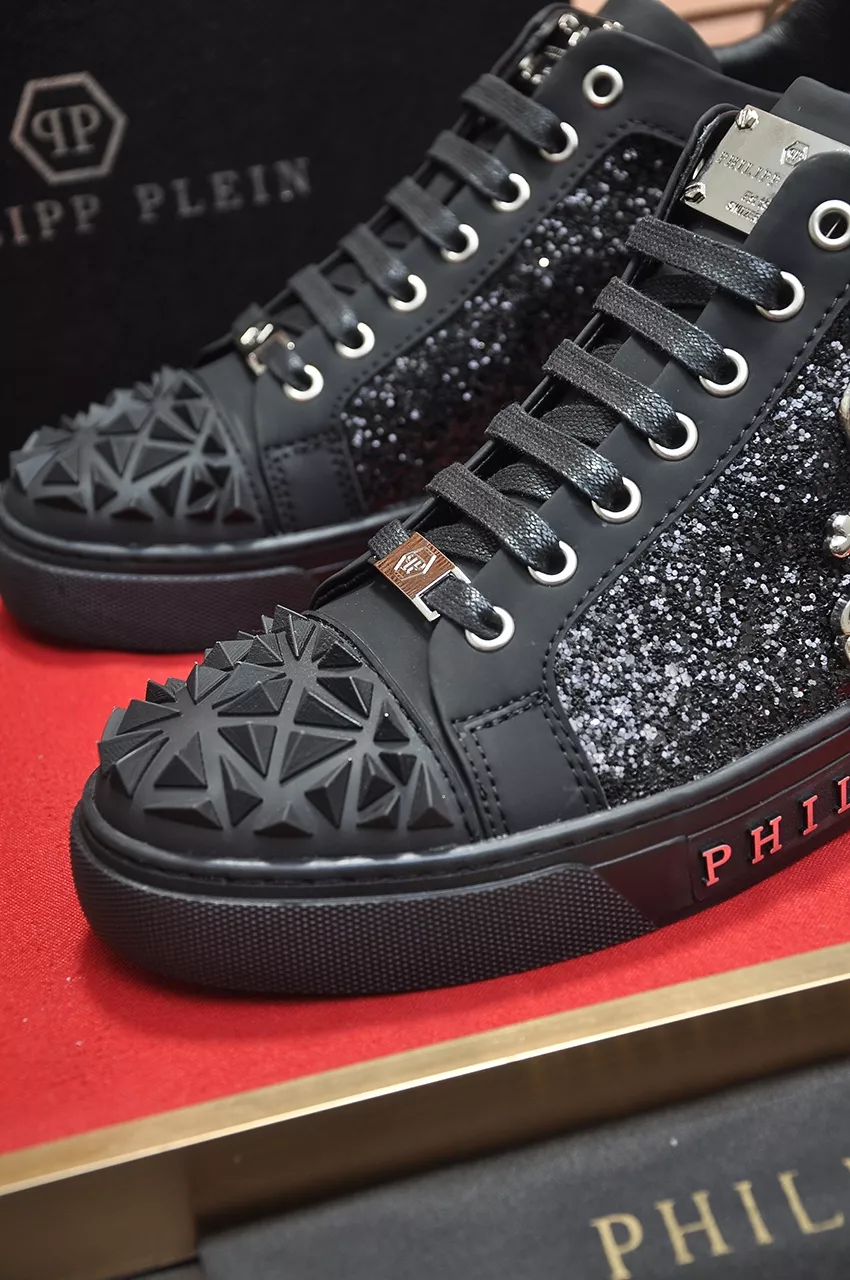 Comfortable 7827 Philipp Plein PP High Tops Shoes For Men