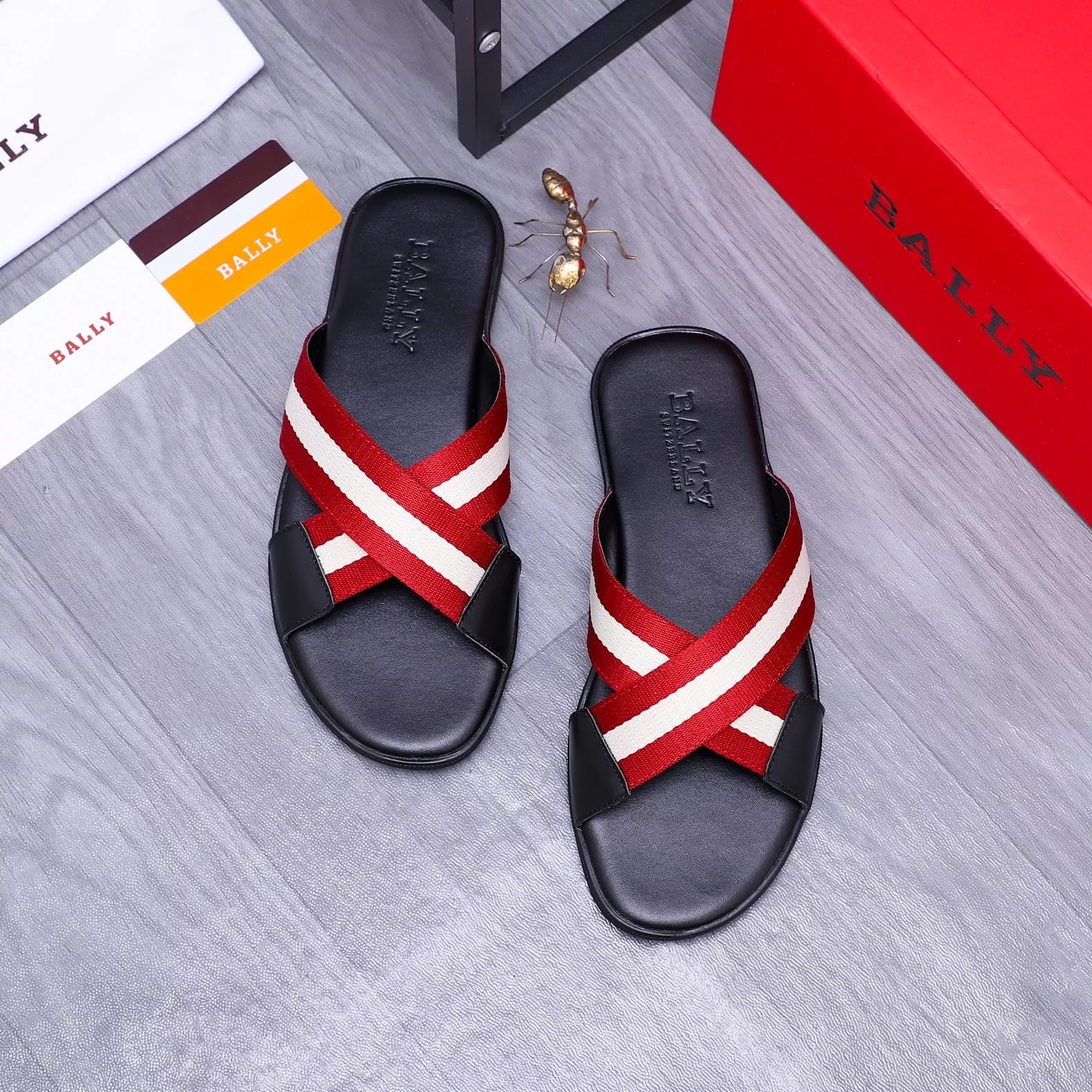 Comfortable 8059 Bally Slippers For Men