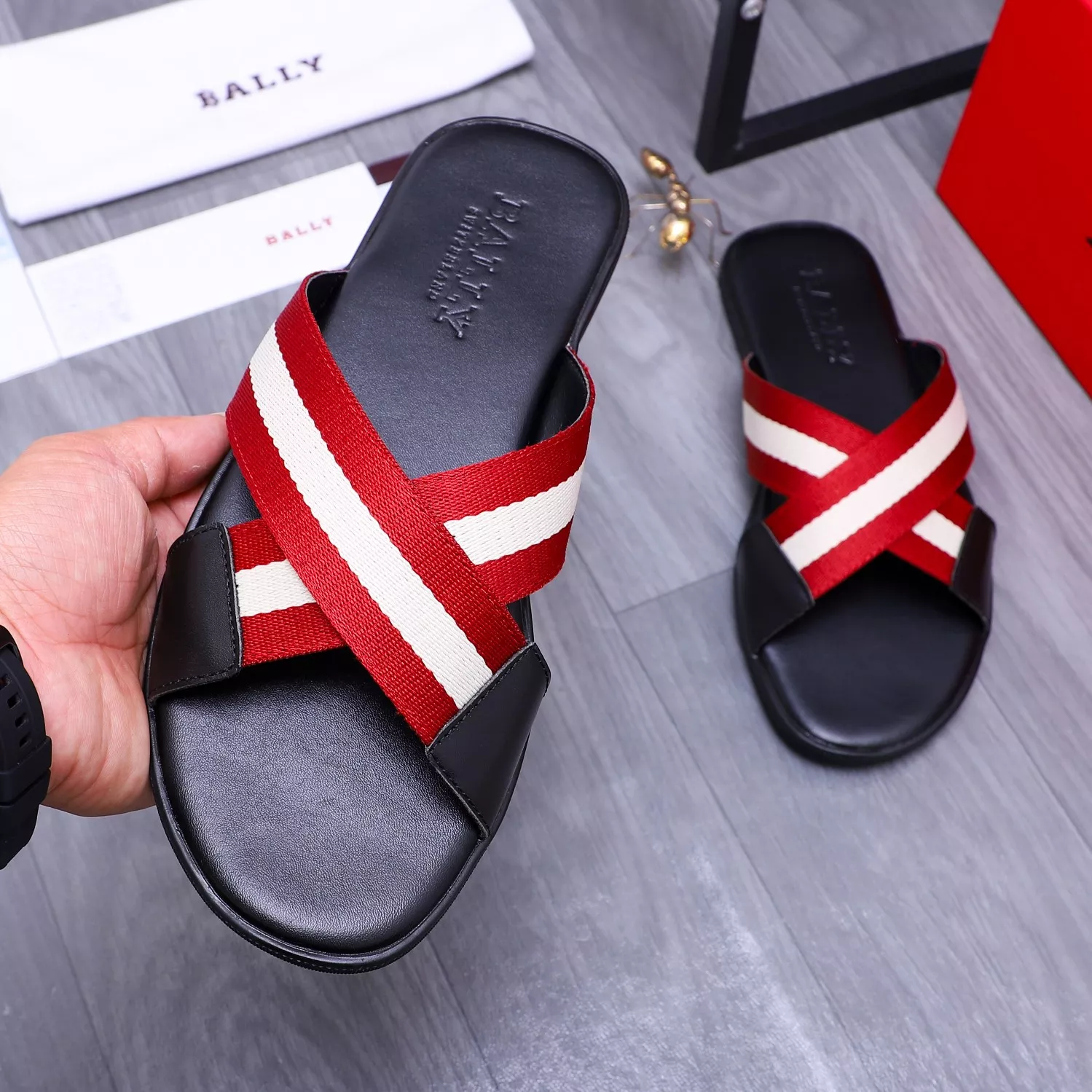 Comfortable 8059 Bally Slippers For Men