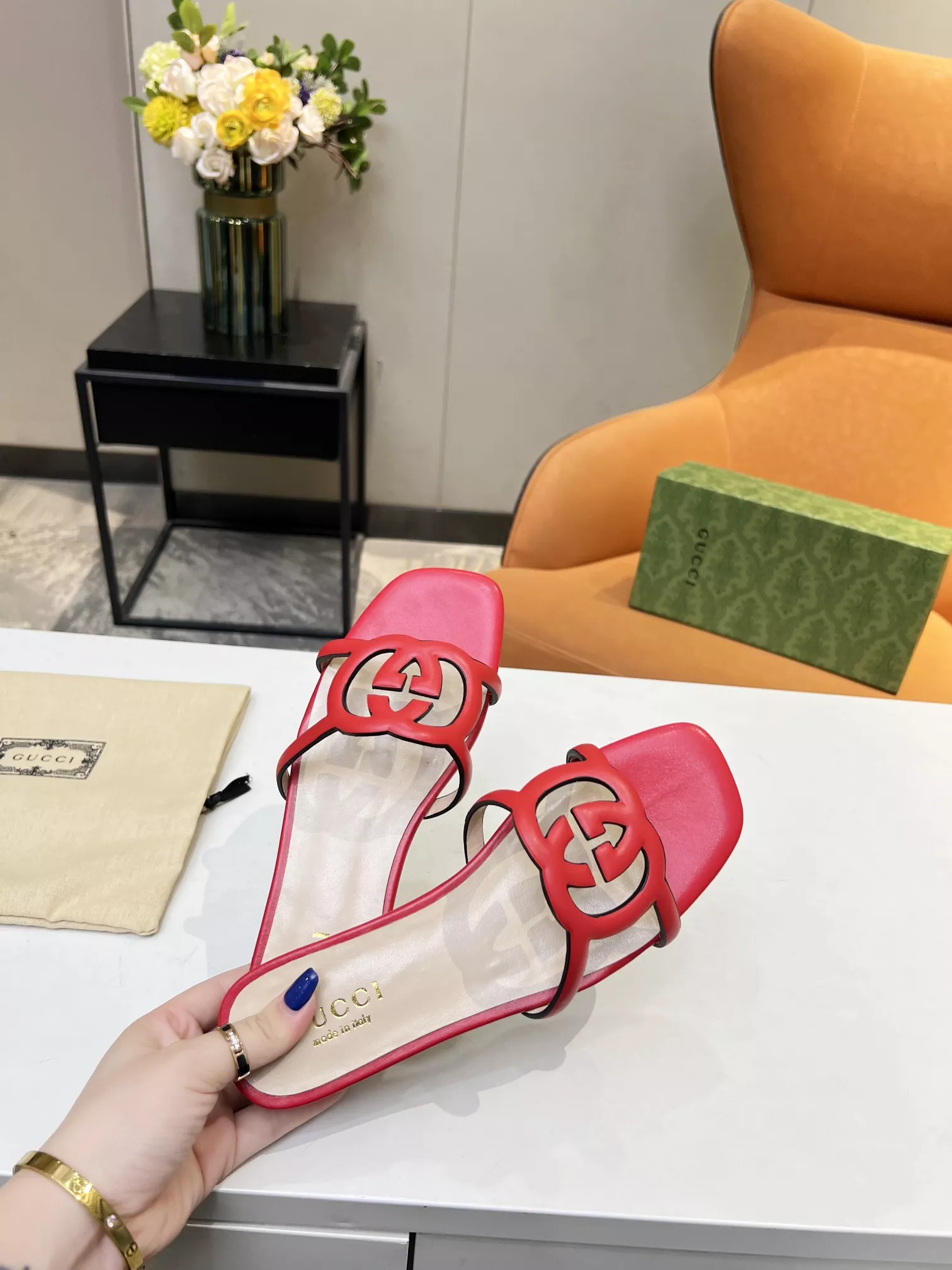Comfortable 8143 Gucci Slippers For Women