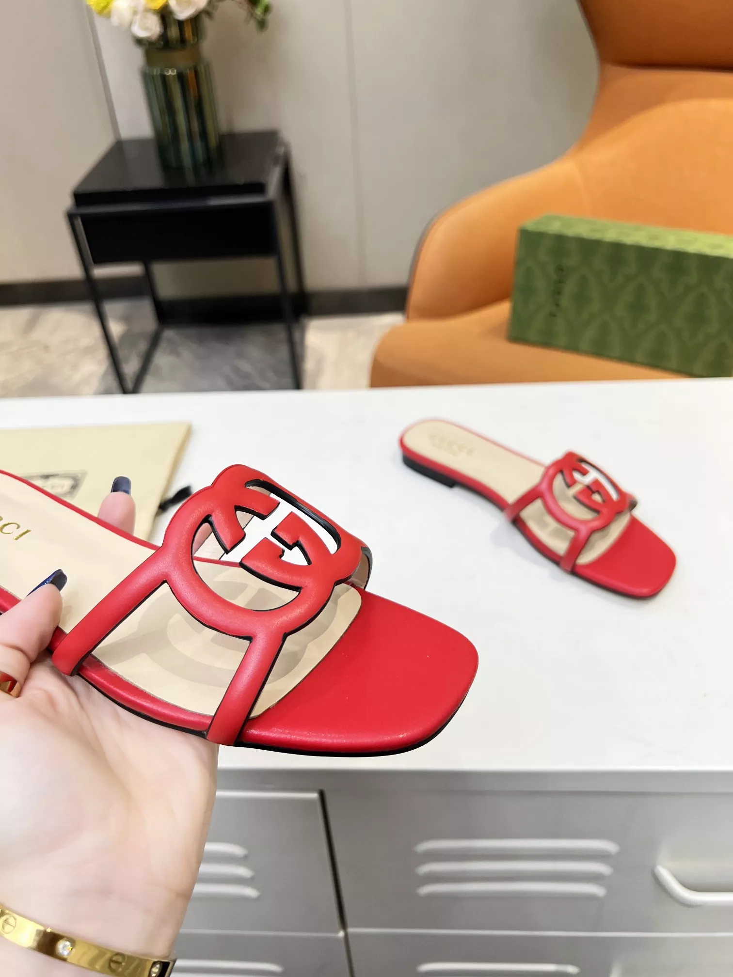 Comfortable 8143 Gucci Slippers For Women