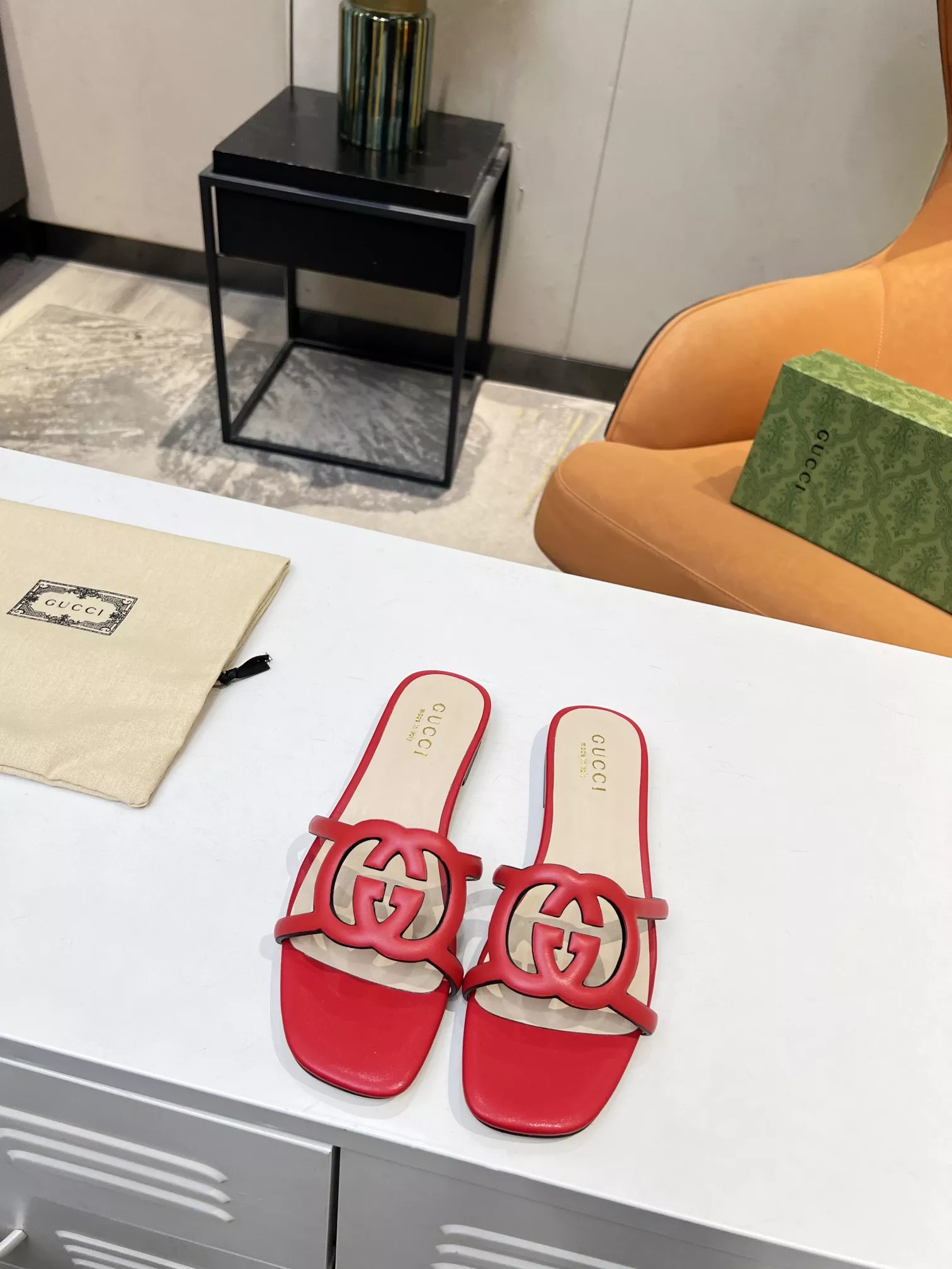 Comfortable 8143 Gucci Slippers For Women