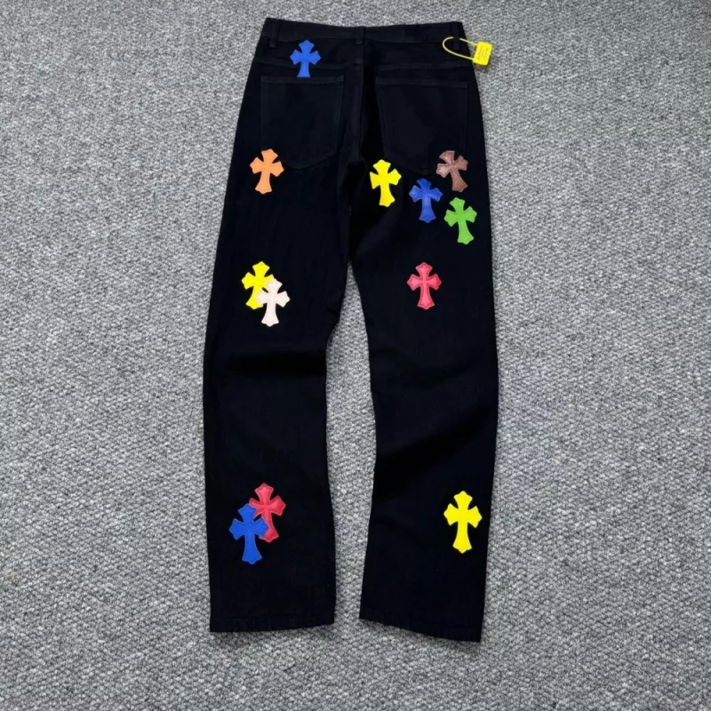 Comfortable 8156 Chrome Hearts Jeans For Unisex