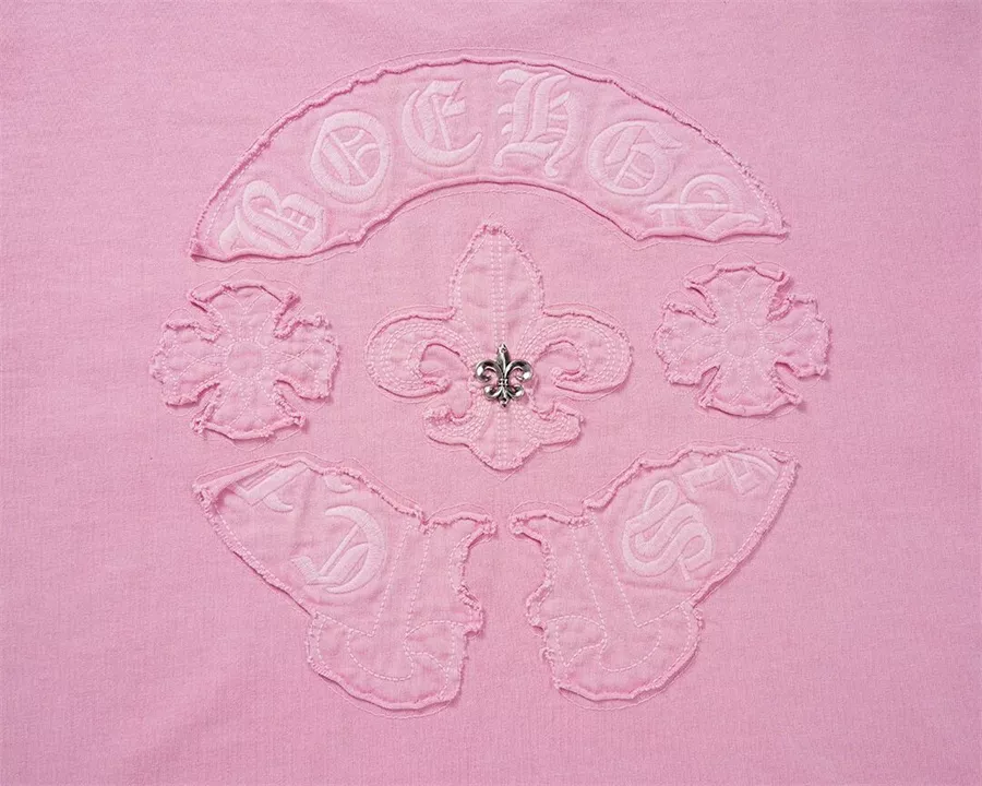 Comfortable 816 Chrome Hearts T-Shirts Short Sleeved For Unisex