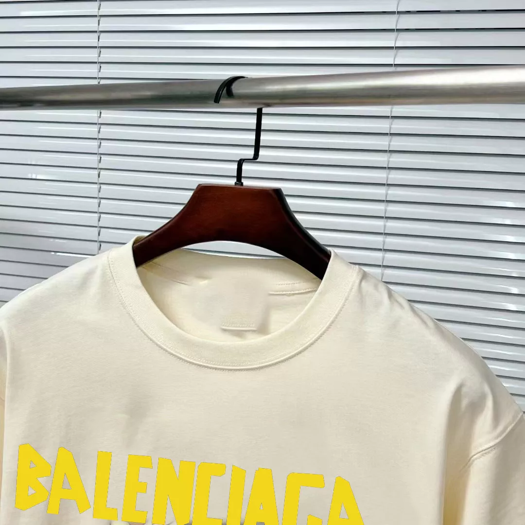 Comfortable 8175 Balenciaga T-Shirts Short Sleeved For Unisex