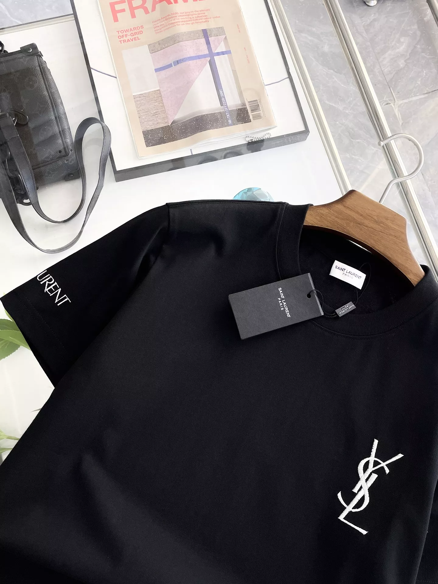 Comfortable 818 Yves Saint Laurent YSL T-shirts Short Sleeved For Men