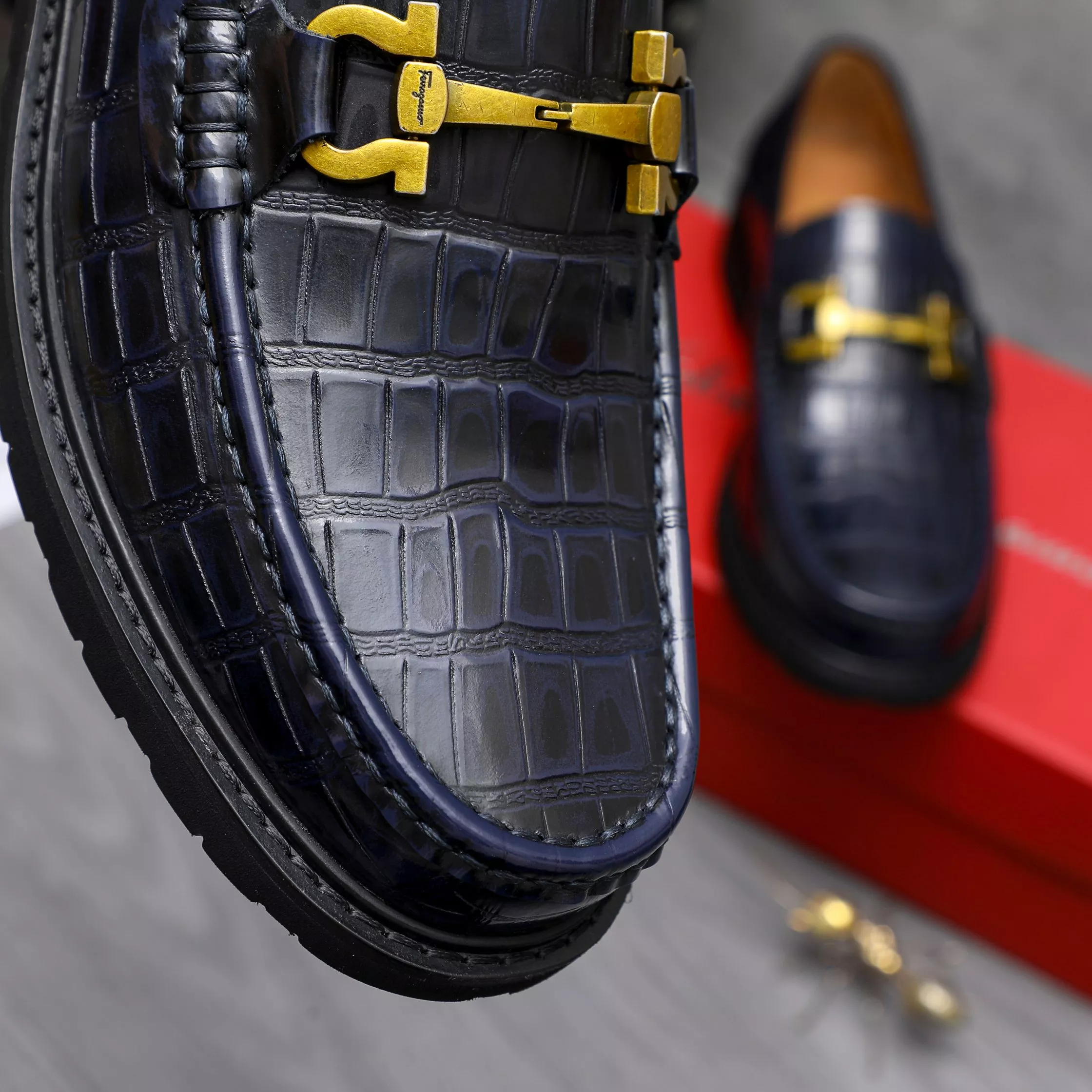 Comfortable 8199 Salvatore Ferragamo Leather Shoes For Men