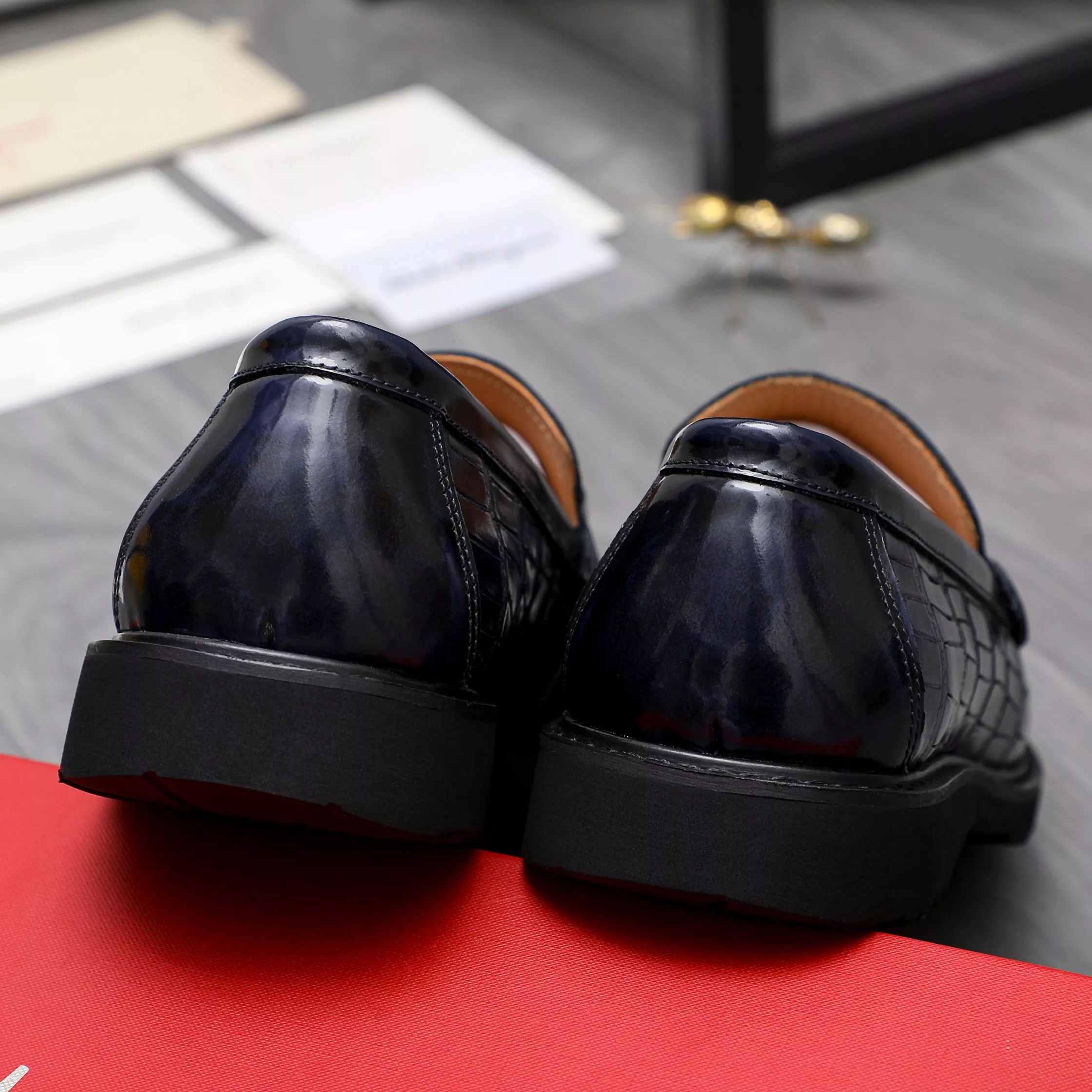Comfortable 8199 Salvatore Ferragamo Leather Shoes For Men
