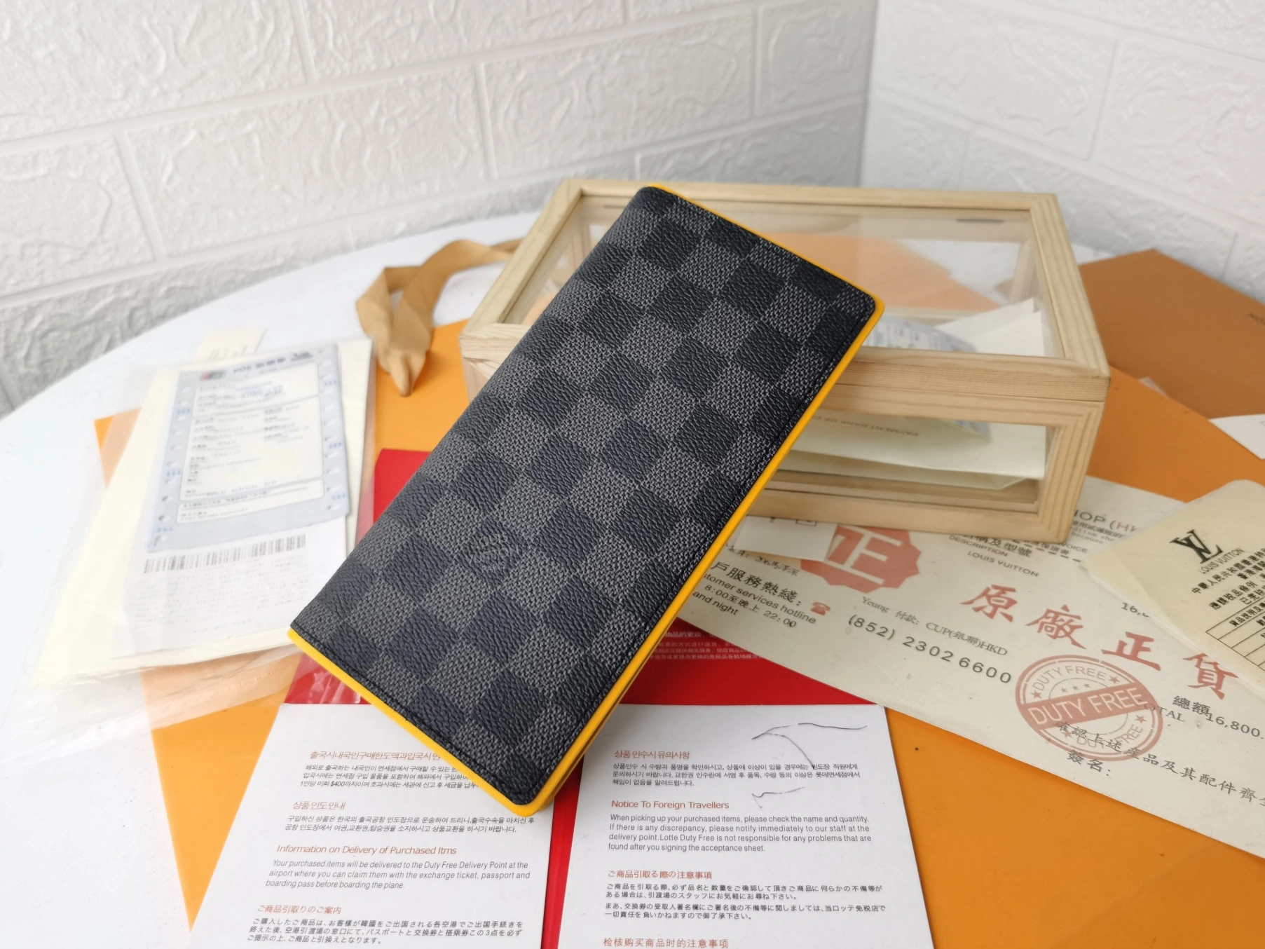 Comfortable 8255 Louis Vuitton LV Card Case For Unisex