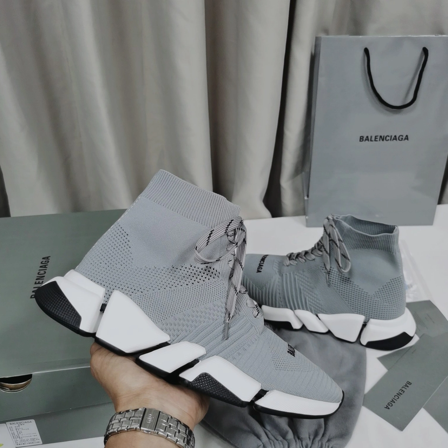Comfortable 8597 Balenciaga Boots For Men