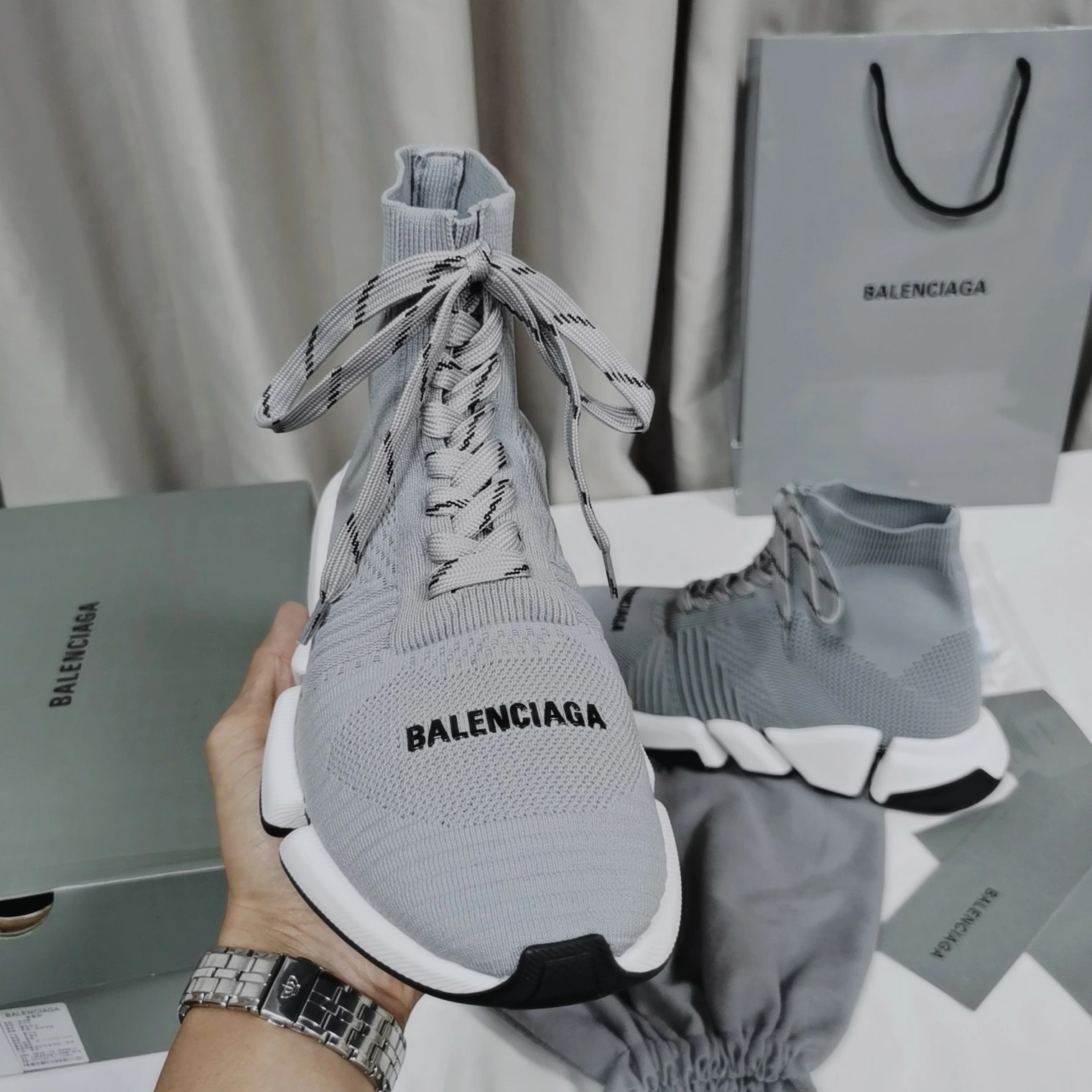 Comfortable 8597 Balenciaga Boots For Men