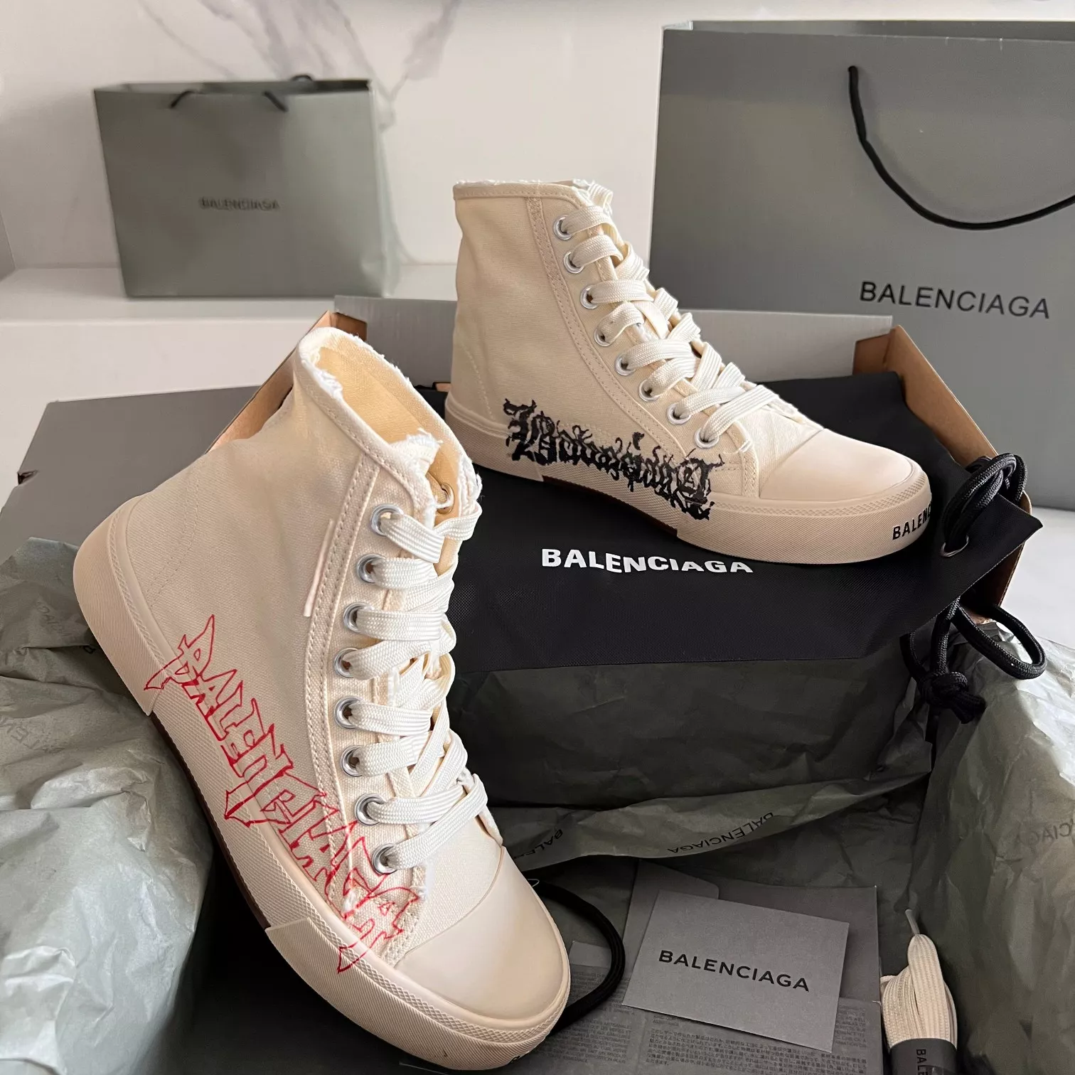 Comfortable 8599 Balenciaga High Tops Shoes For Men